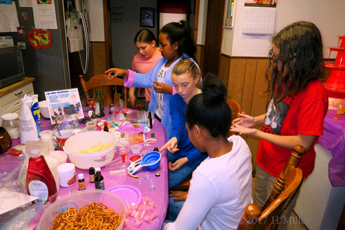 The Girls Are Excited For The Spa Treatment The Girls Are Excited For The Spa Treatment