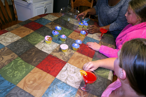 Time For The Cupcakes And Drinks Time For The Cupcakes And Drinks