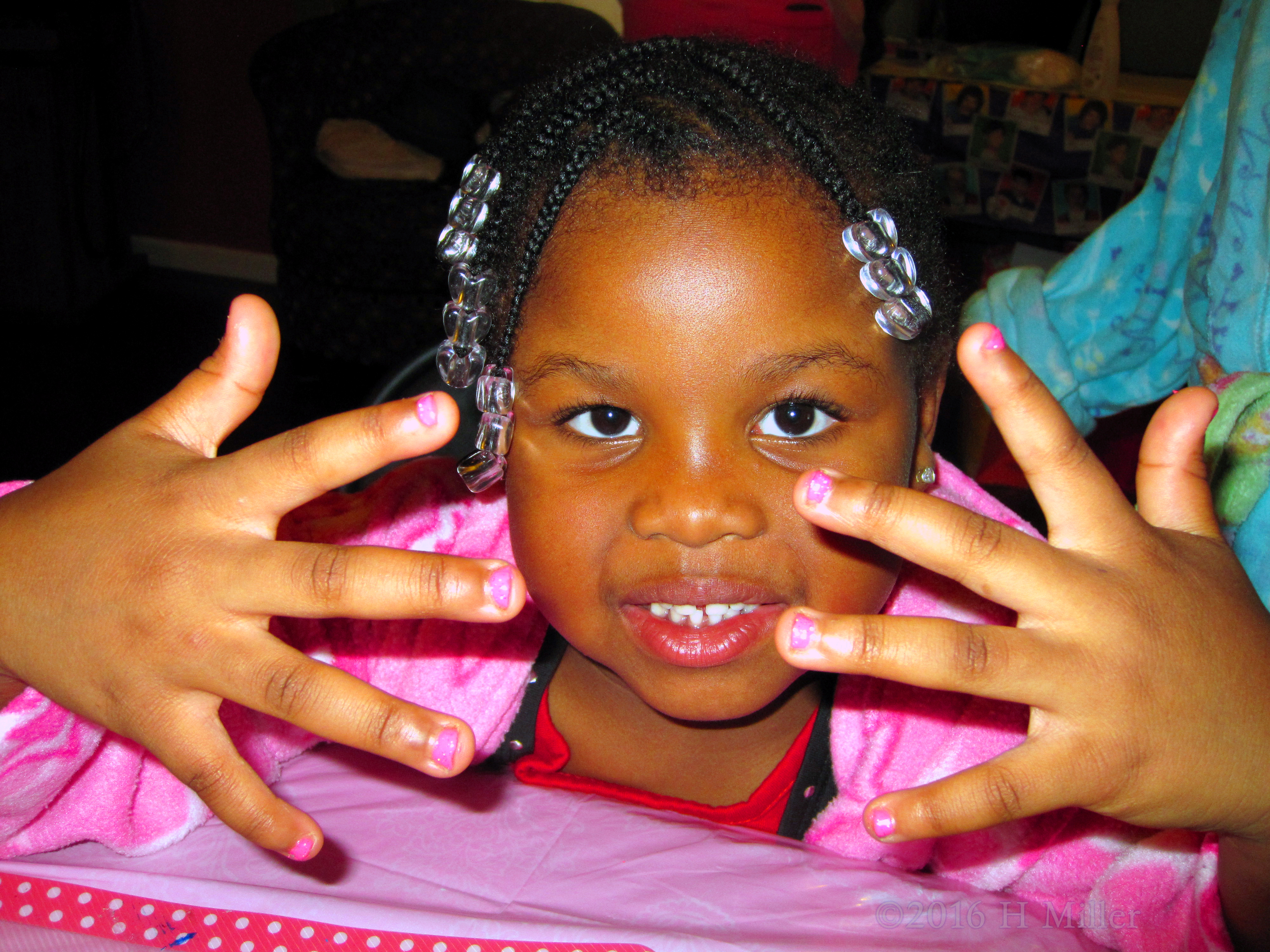 Pretty Pink Manicure For Girls! Pretty Pink Manicure For Girls!