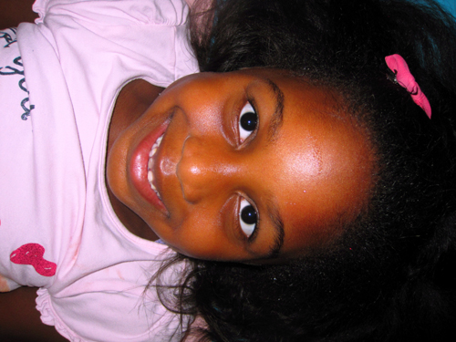 Happy Spa Girl Waiting For Her Kids Facial Spa Treatment Happy Spa Girl Waiting For Her Kids Facial Spa Treatment