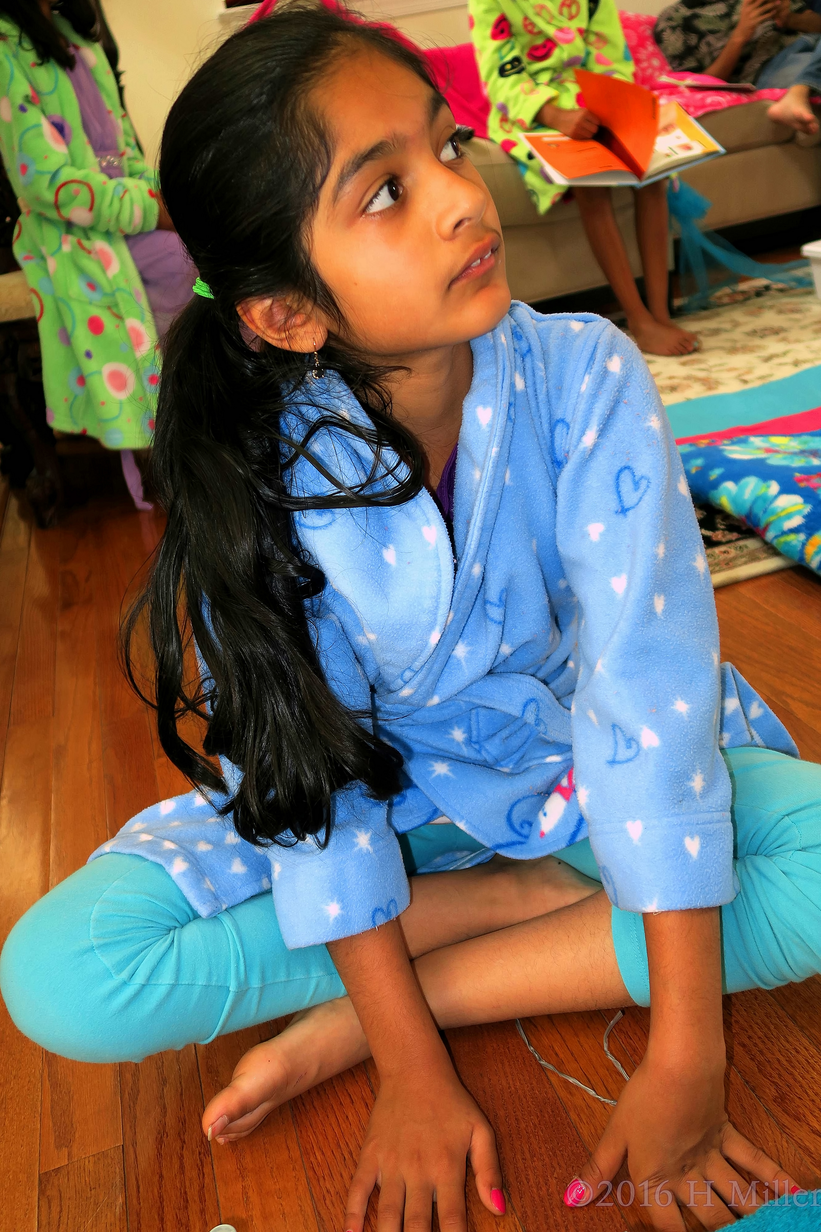 Getting Her Pink Kids Mini Mani Done Getting Her Pink Kids Mini Mani Done