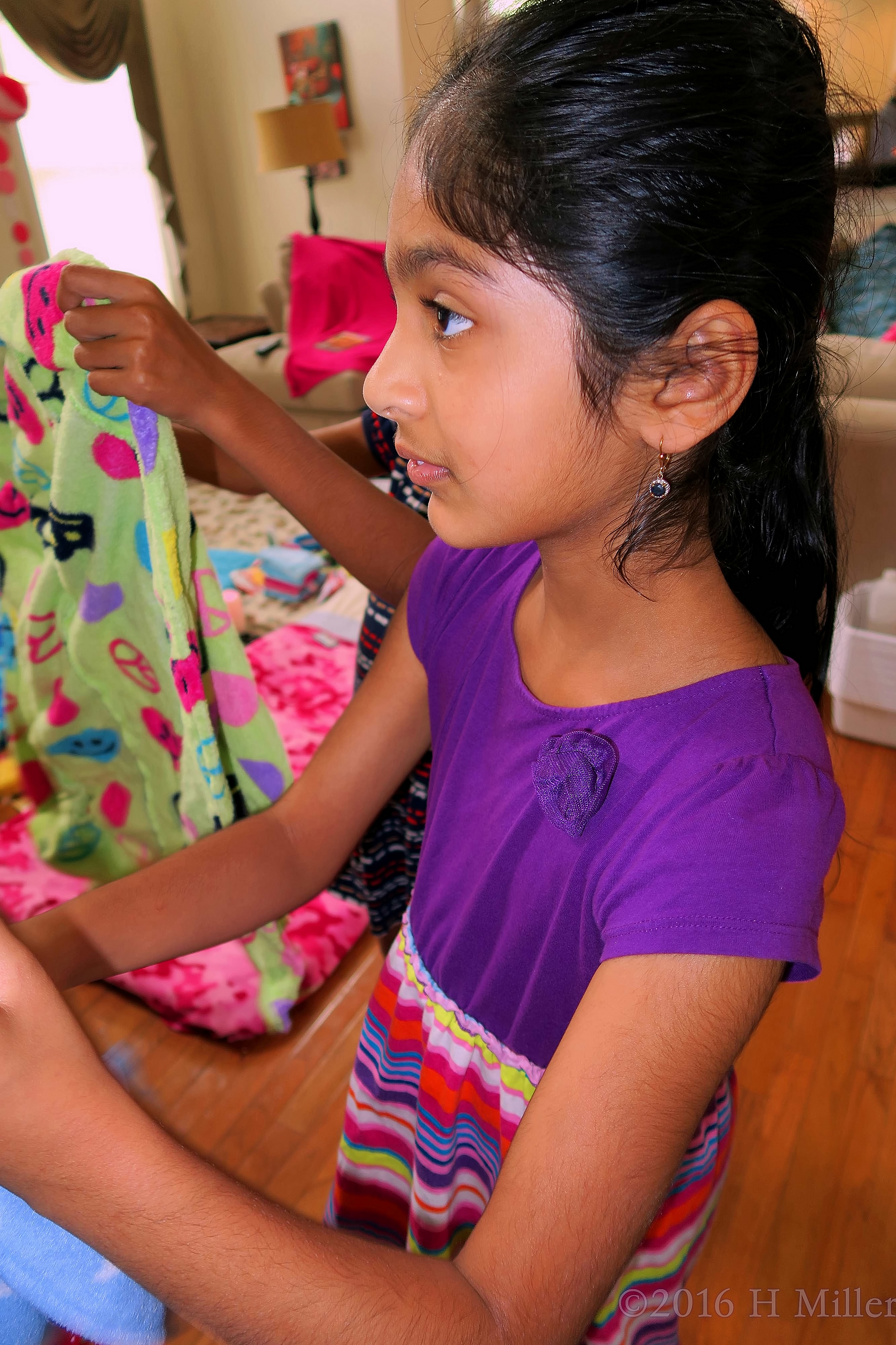 Picking Out Their Kids Spa Robes. Picking Out Their Kids Spa Robes.