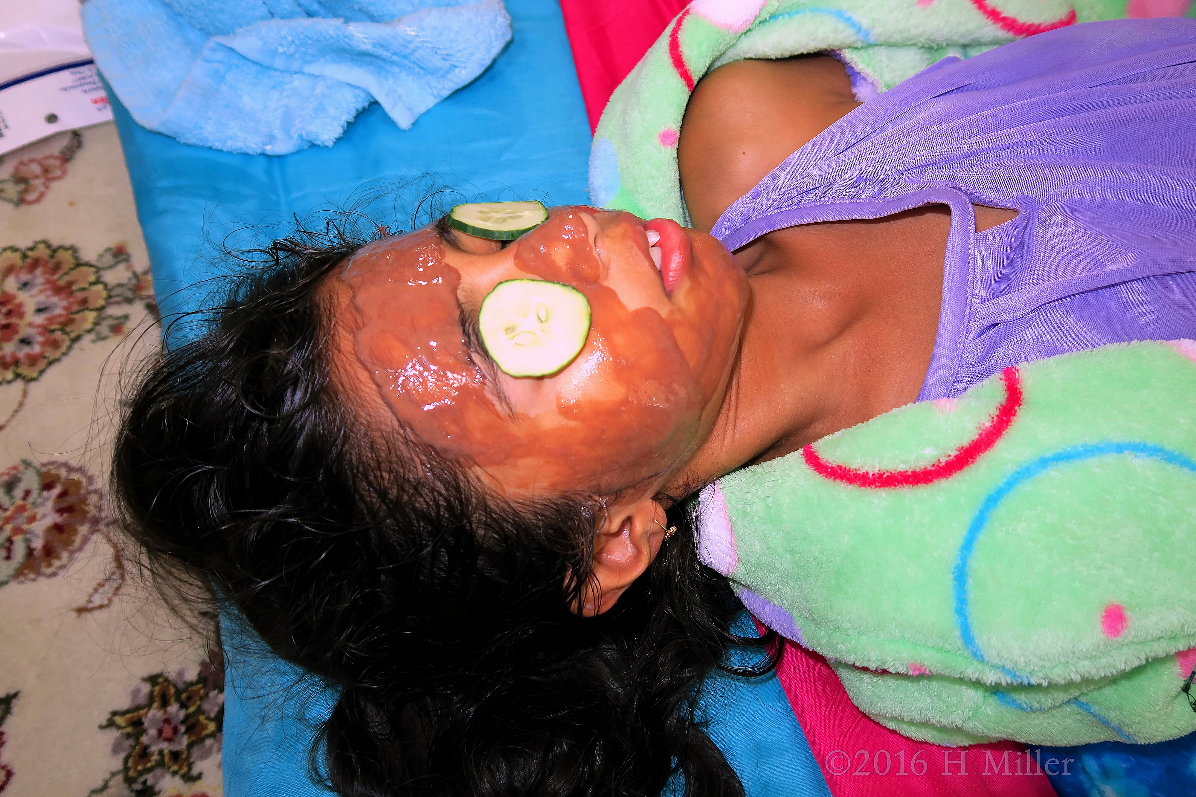 Relaxed In The Kids Chocolate Facial Relaxed In The Kids Chocolate Facial