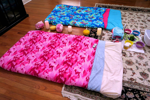 Kids Facials And Massage Area Is Set U Kids Facials And Massage Area Is Set U