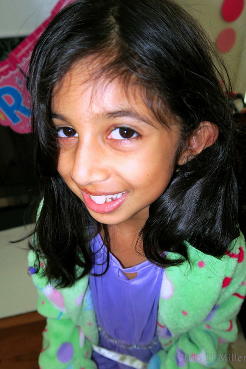 She's Very Happy With Her Party She's Very Happy With Her Party