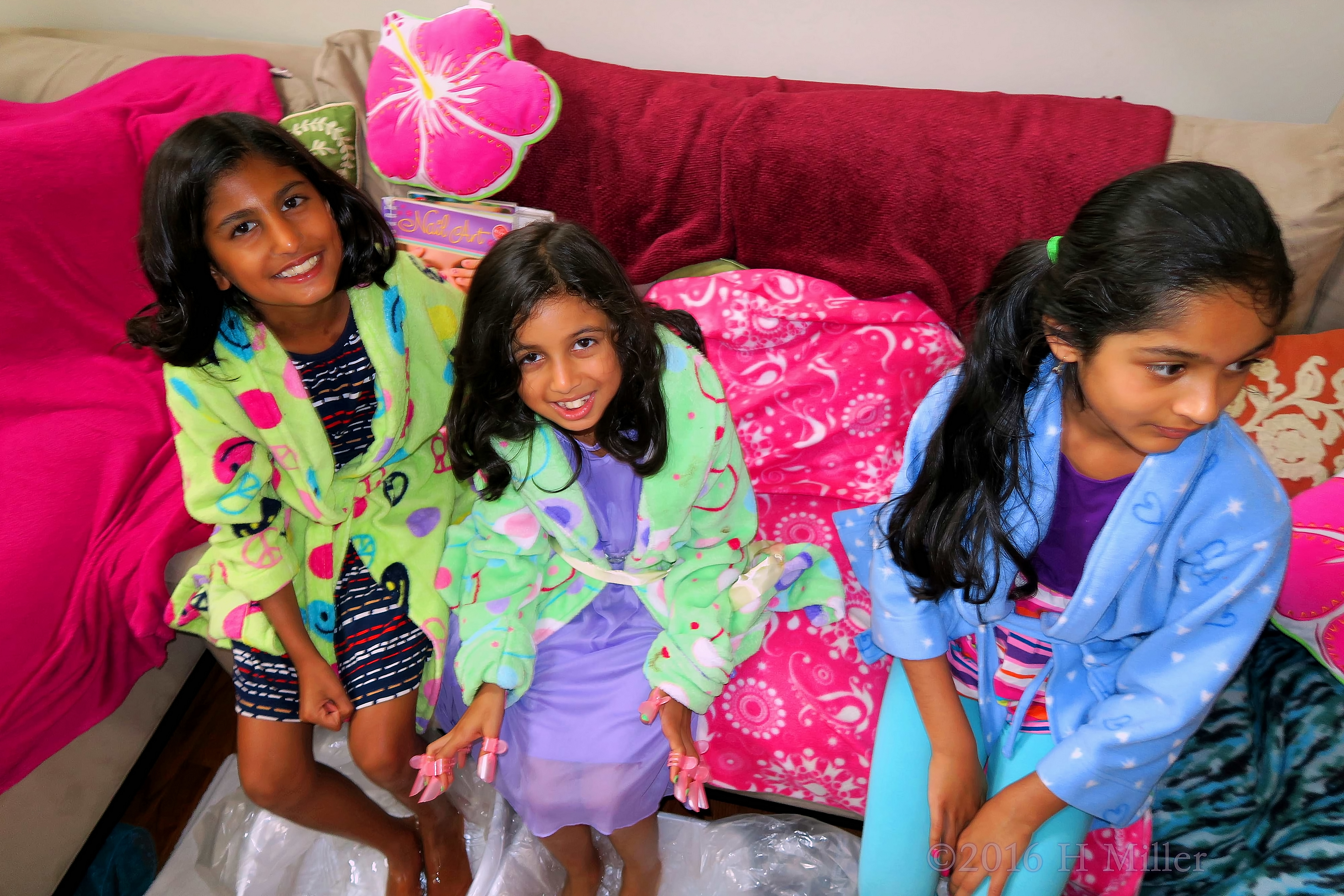 Hanging Out During Kids Pedicures. Hanging Out During Kids Pedicures.