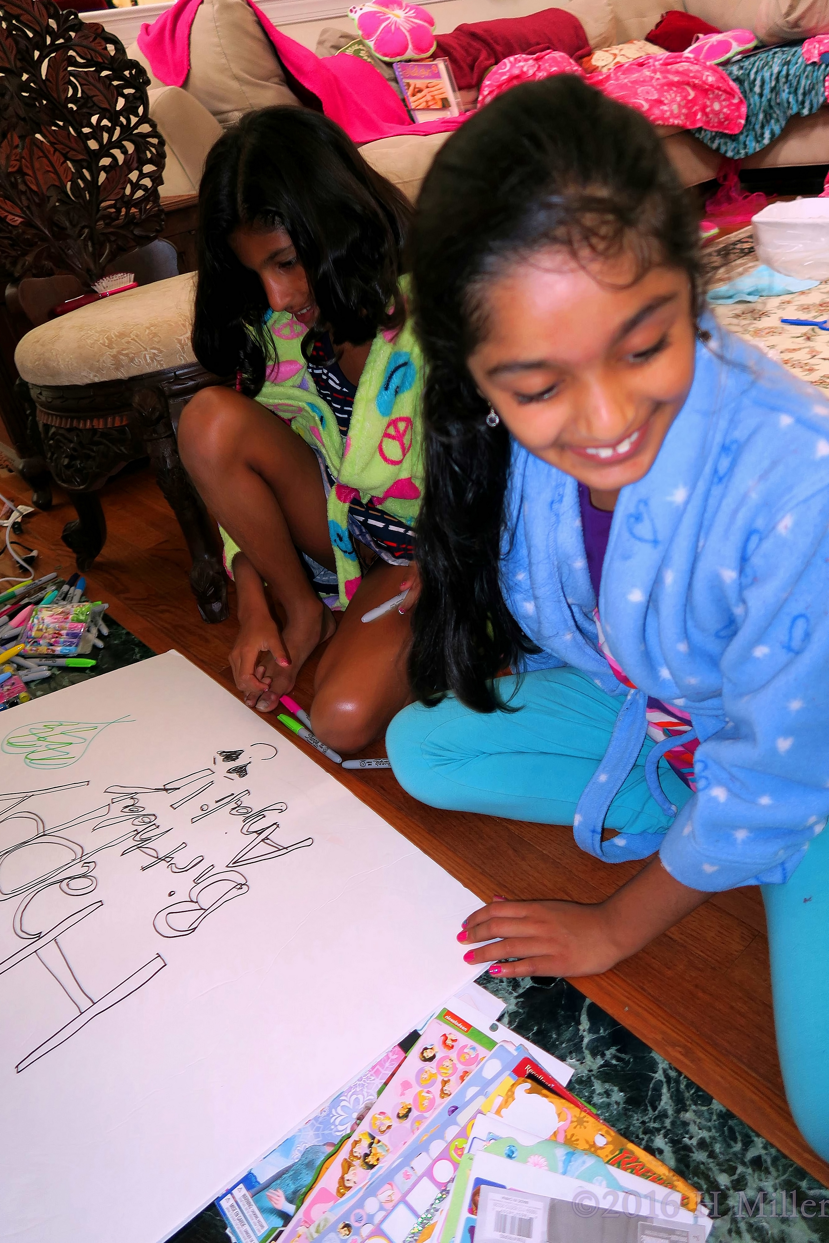 Having Fun Making The Spa Birthday Card! Having Fun Making The Spa Birthday Card!