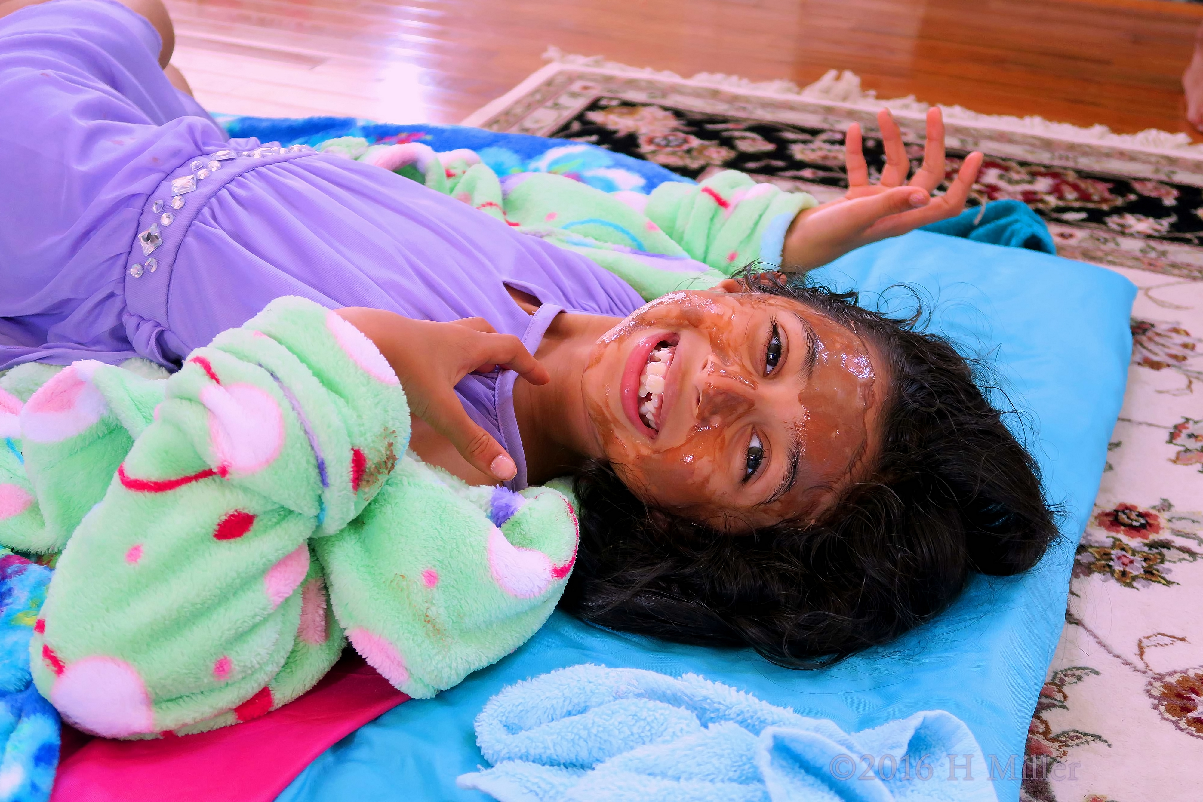 She Loves Her Homemade Kids Chocolate Facial She Loves Her Homemade Kids Chocolate Facial