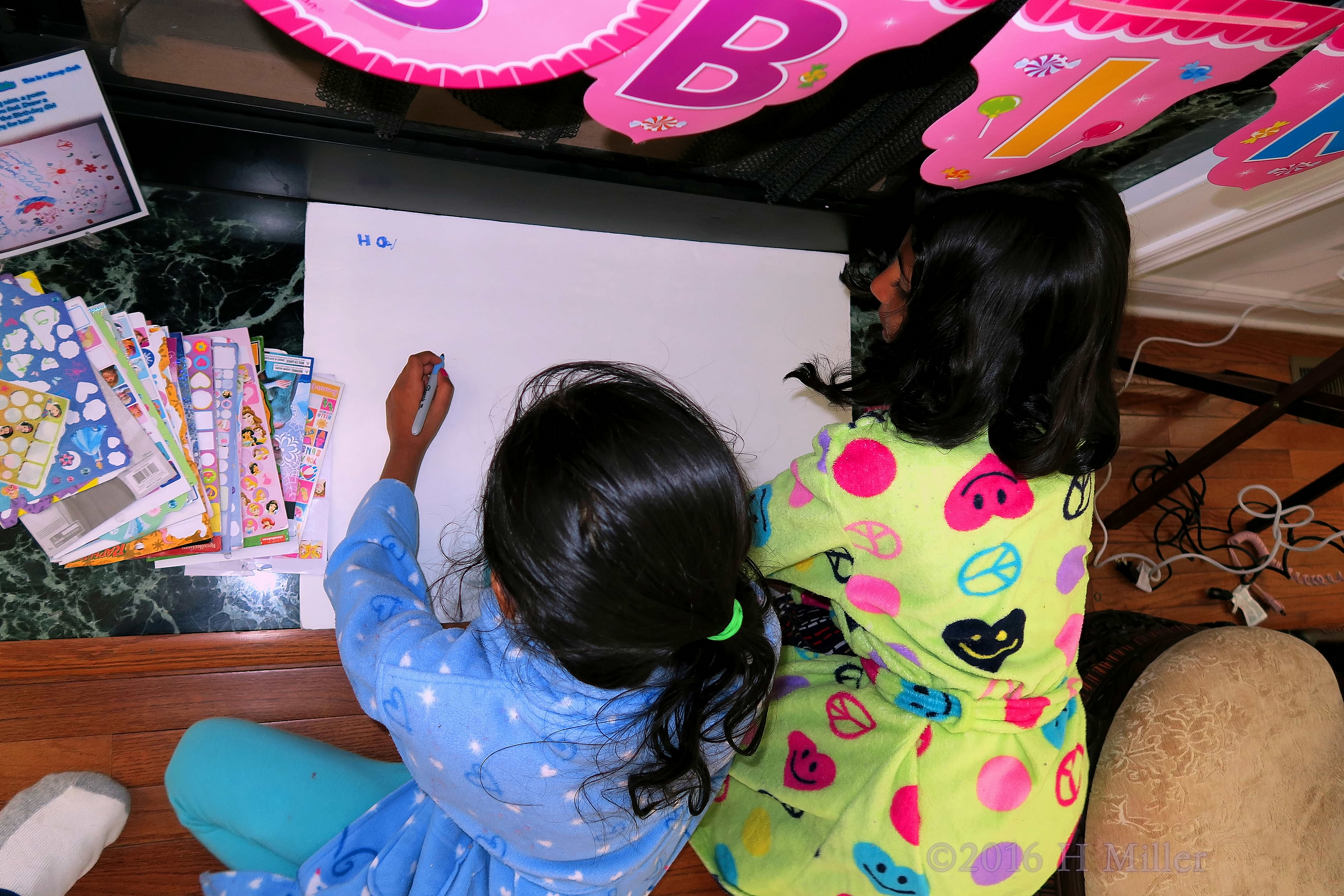 Working On The Spa Birthday Card. Working On The Spa Birthday Card.