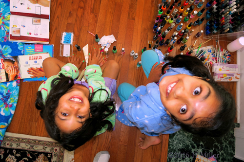 Having Fun While Picking Out Polish For Their Kids Manis Having Fun While Picking Out Polish For Their Kids Manis