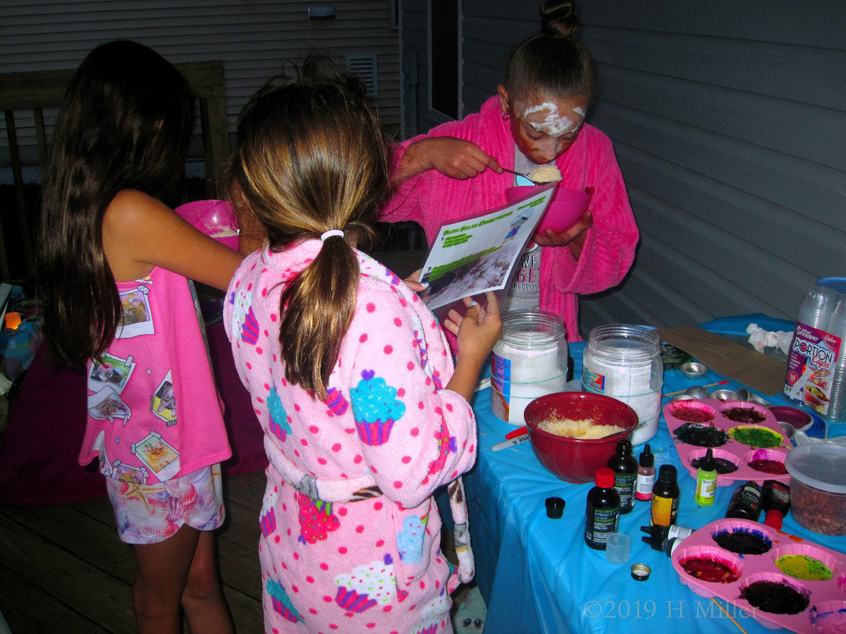 Arianna's Kids Spa Birthday Party in 2019 