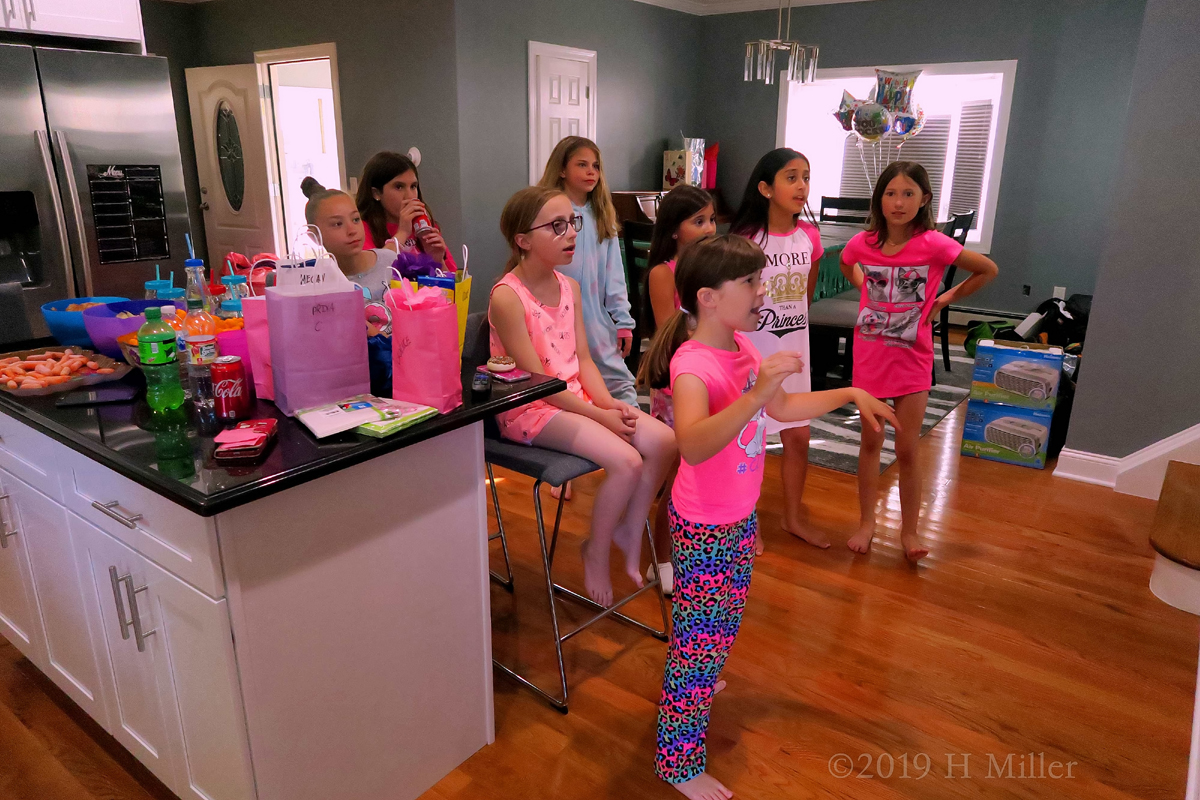 Arianna's Kids Spa Birthday Party in 2019 