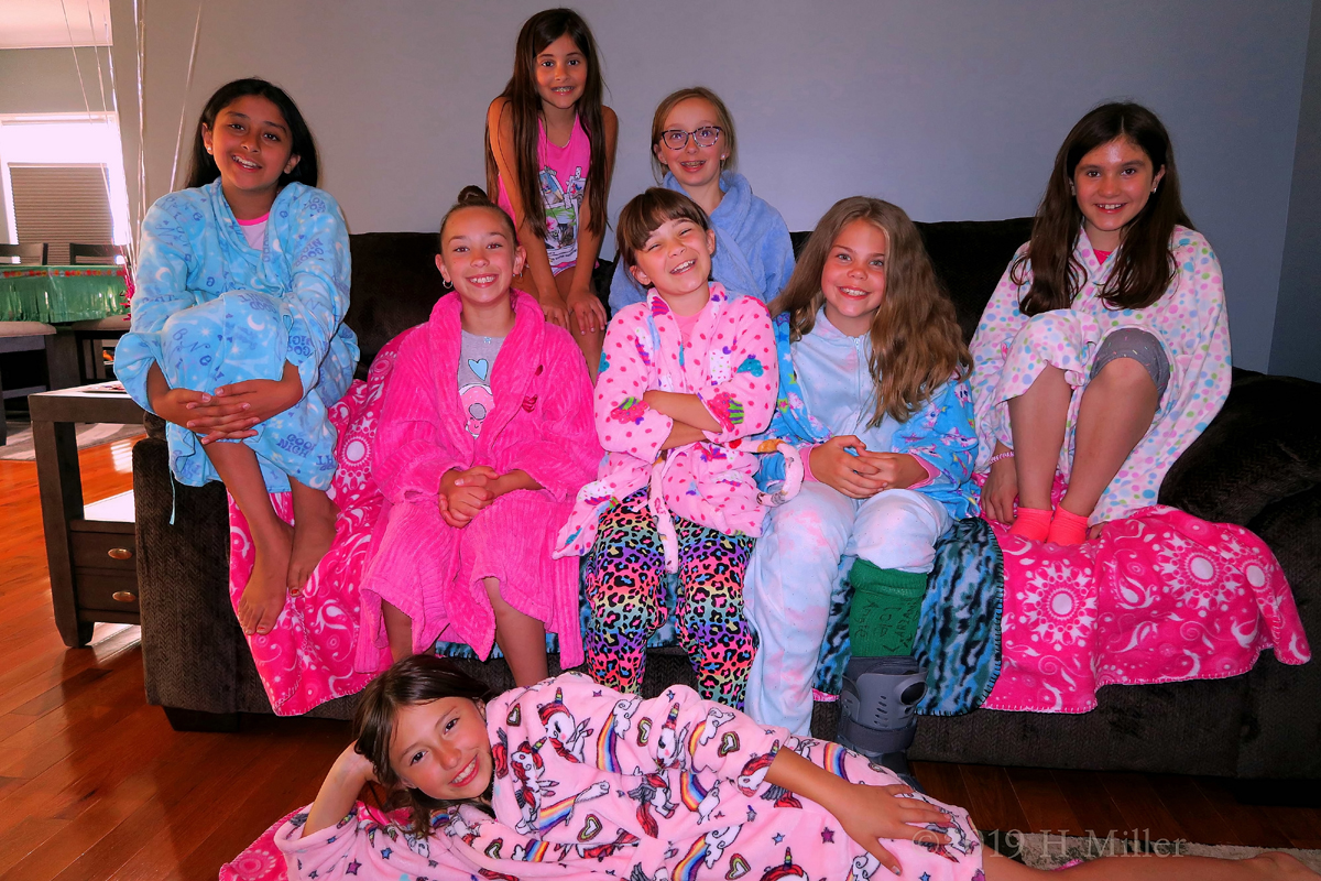 Arianna's Kids Spa Birthday Party in 2019 