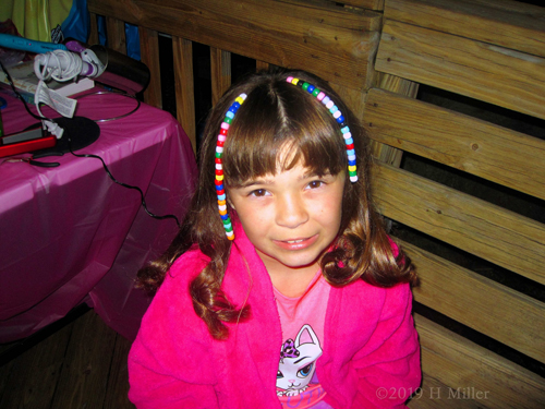 Arianna's Kids Spa Birthday Party in 2019