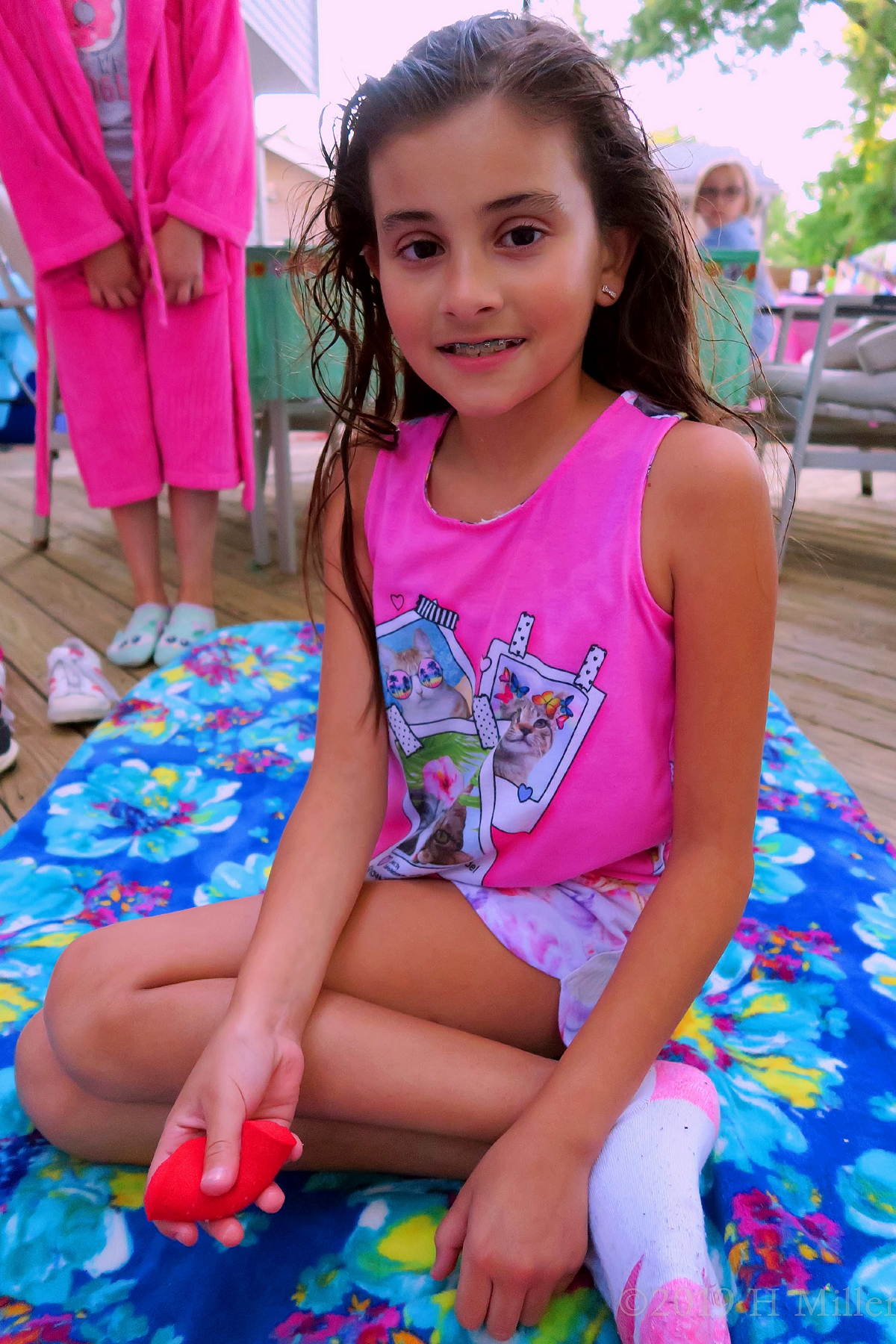Arianna's Kids Spa Birthday Party in 2019 