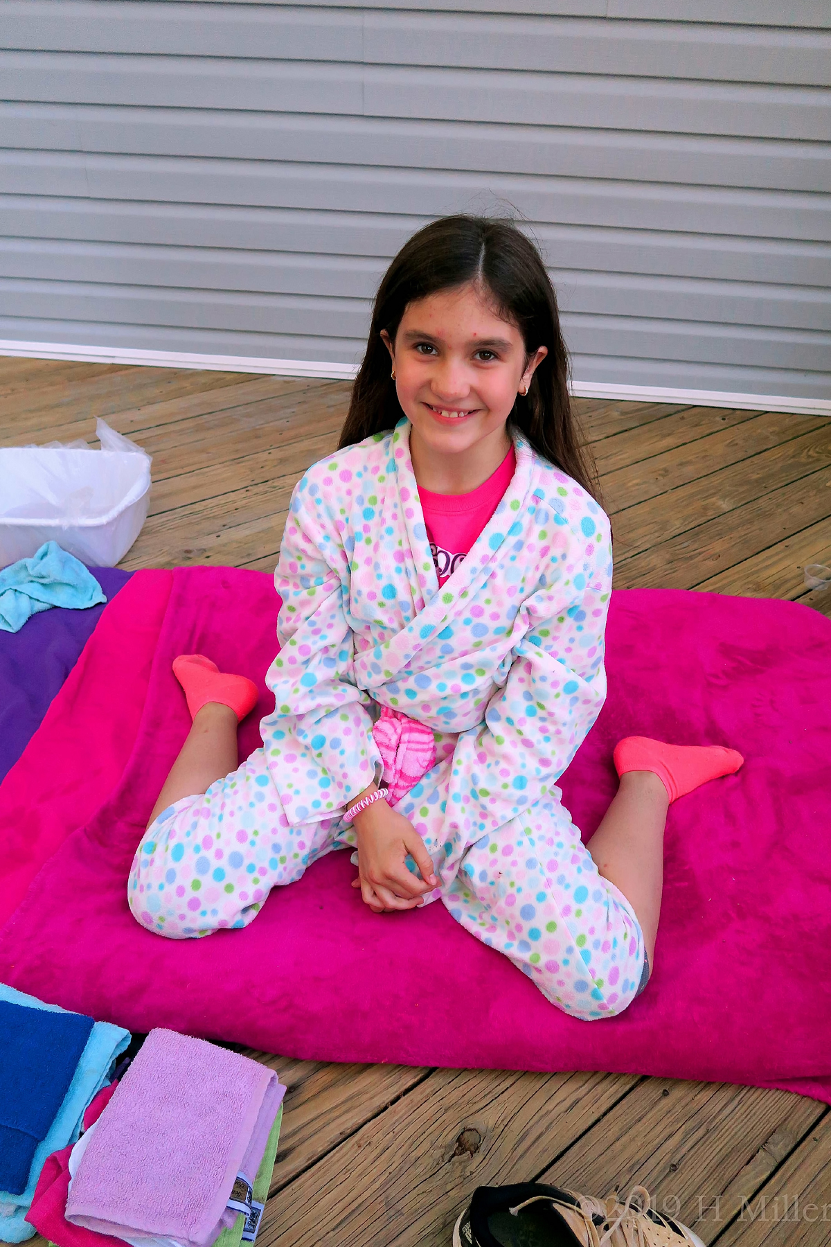 Arianna's Kids Spa Birthday Party in 2019