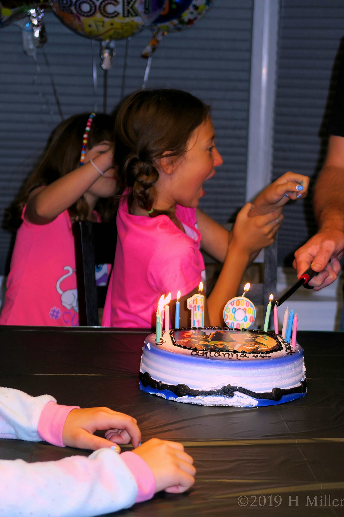 Arianna's Kids Spa Birthday Party in 2019 