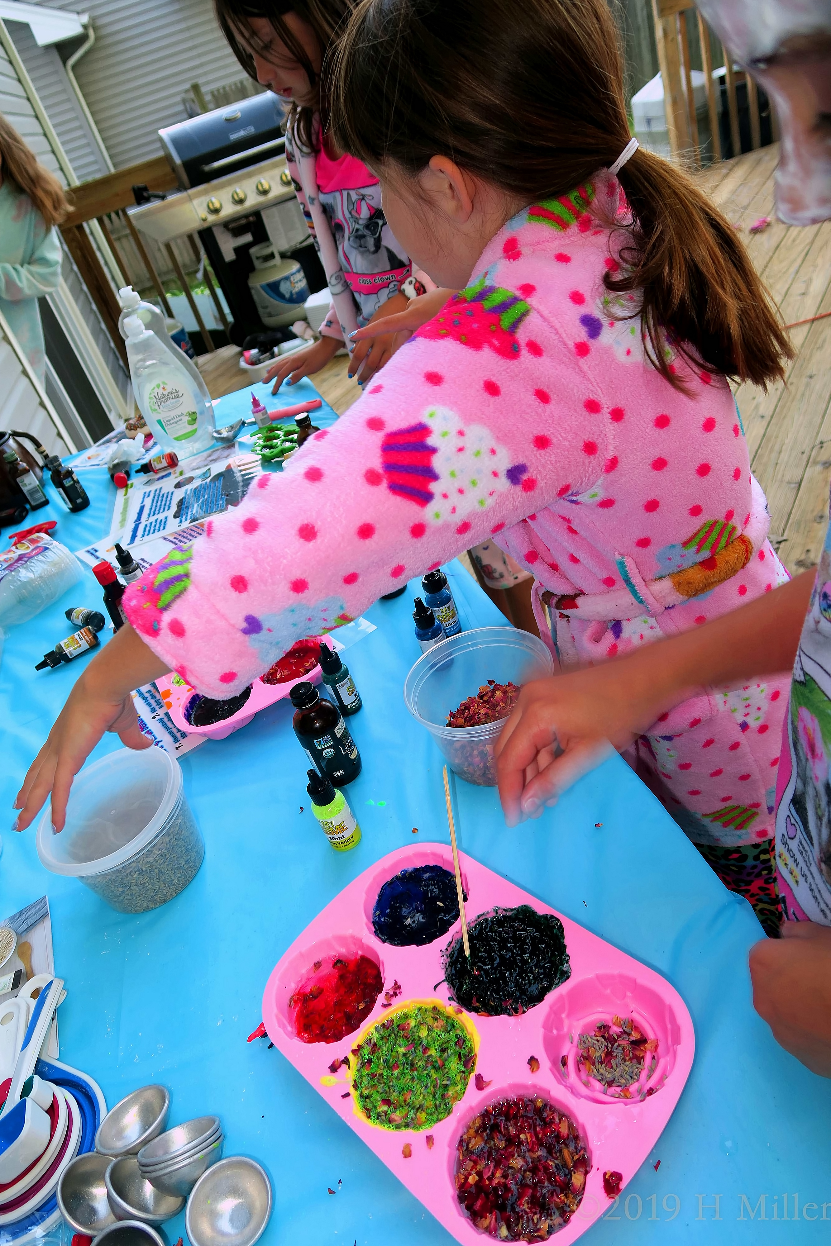 Arianna's Kids Spa Birthday Party in 2019 