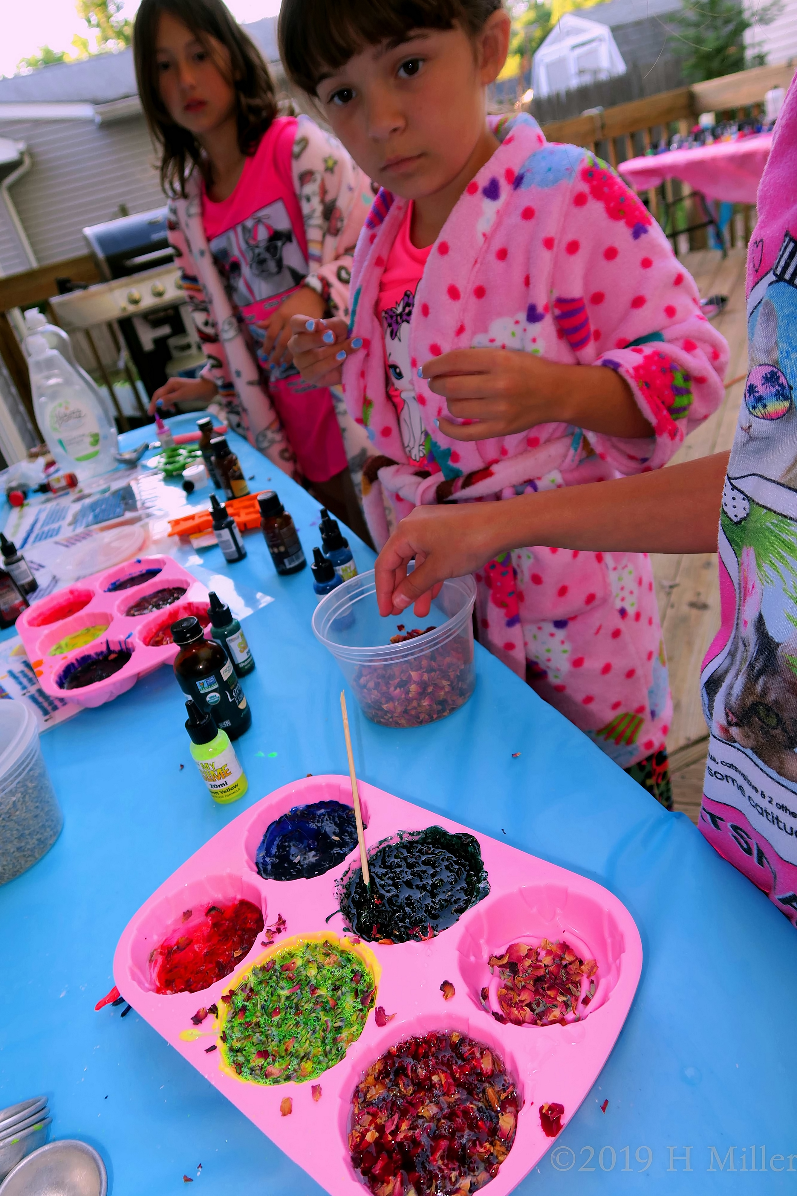 Arianna's Kids Spa Birthday Party in 2019 