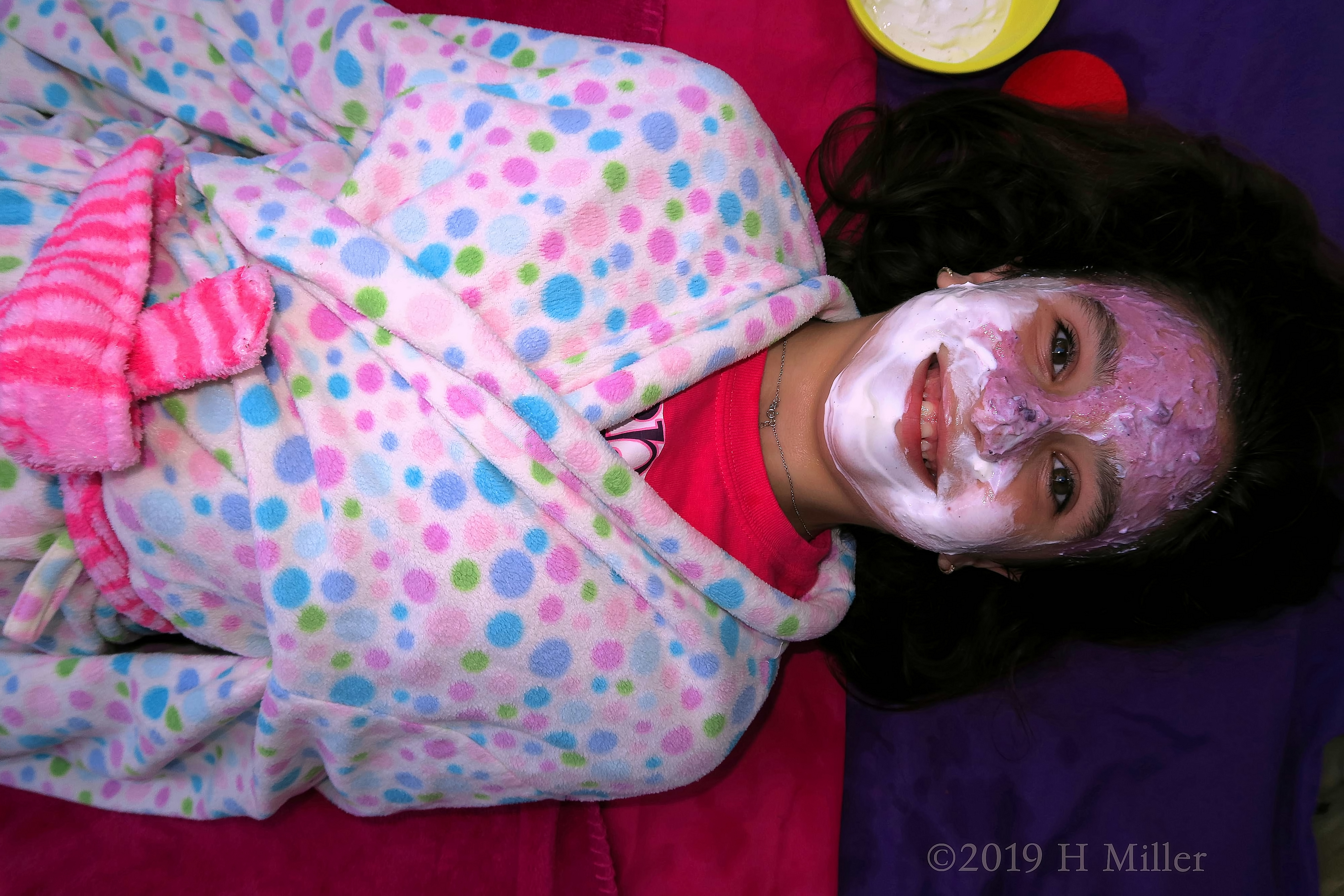 Arianna's Kids Spa Birthday Party in 2019 