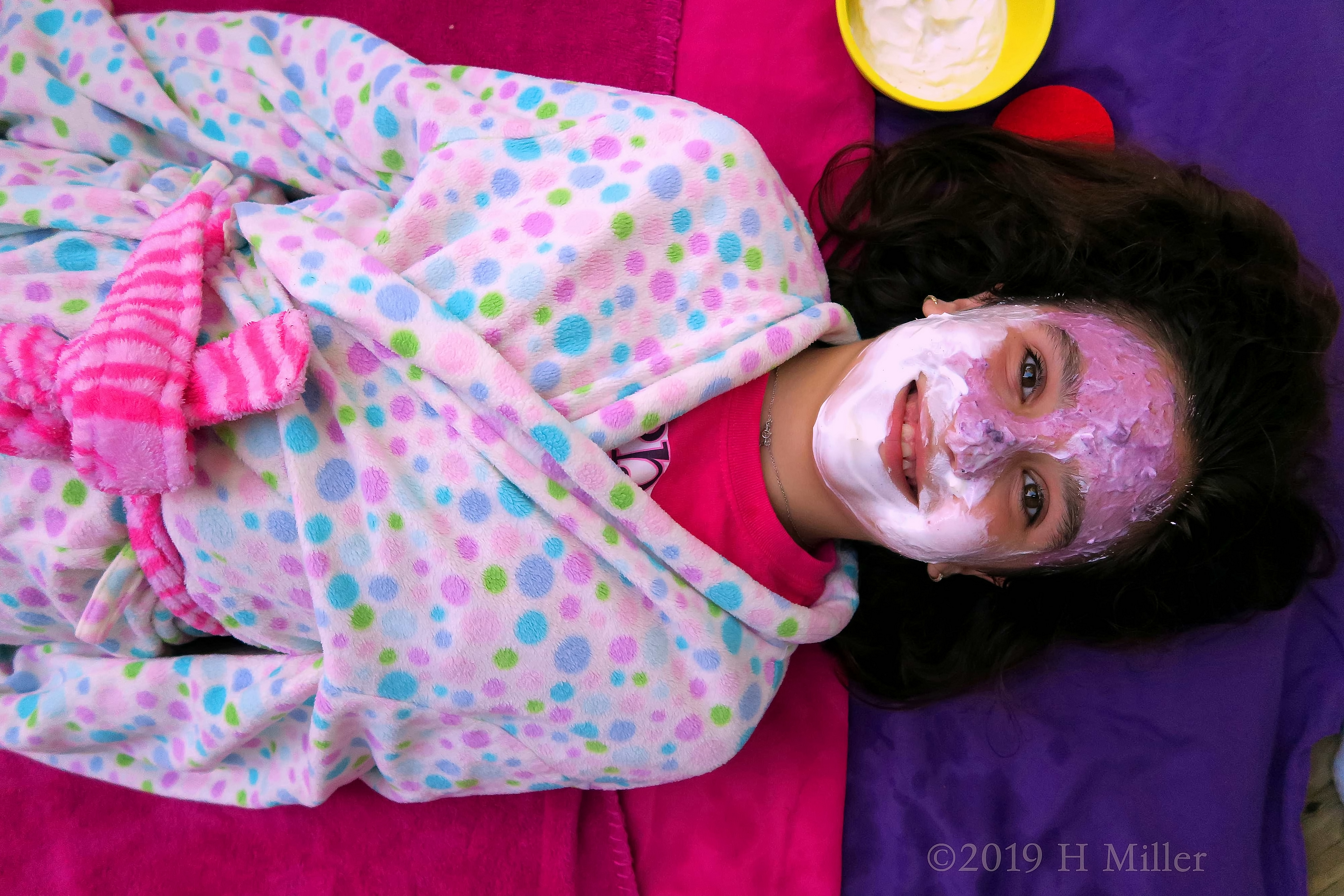 Arianna's Kids Spa Birthday Party in 2019 