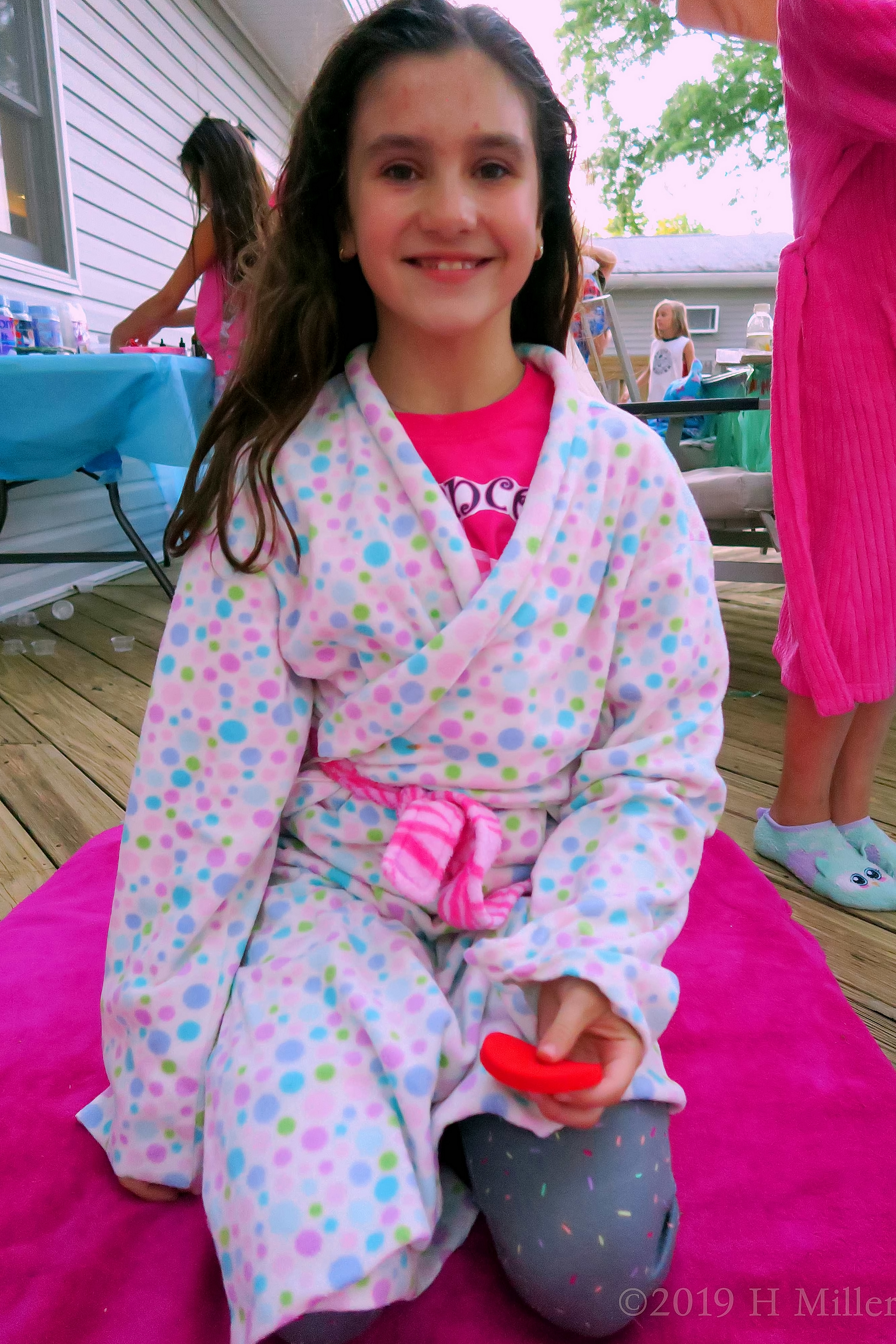 Arianna's Kids Spa Birthday Party in 2019 
