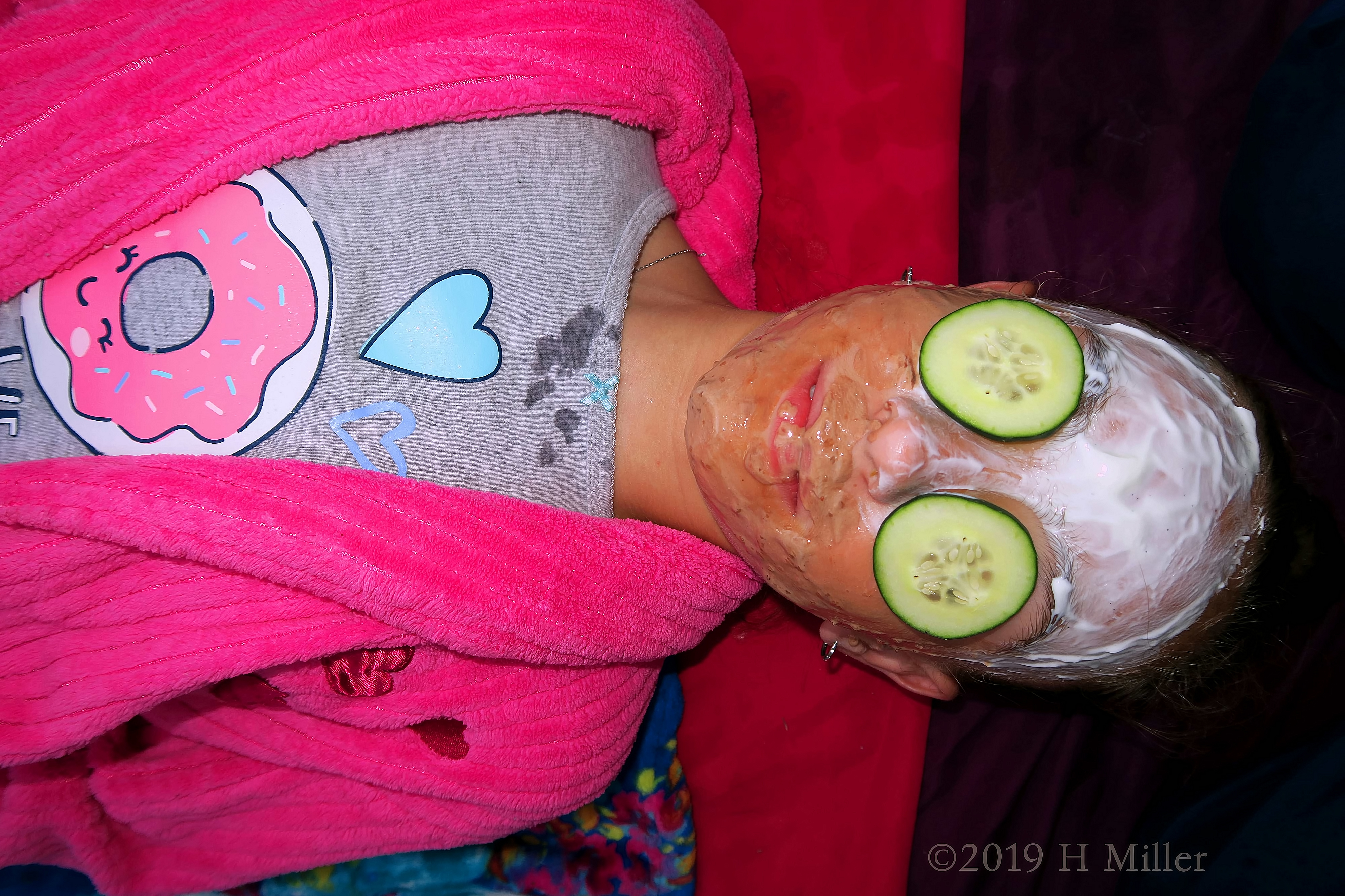 Arianna's Kids Spa Birthday Party in 2019 