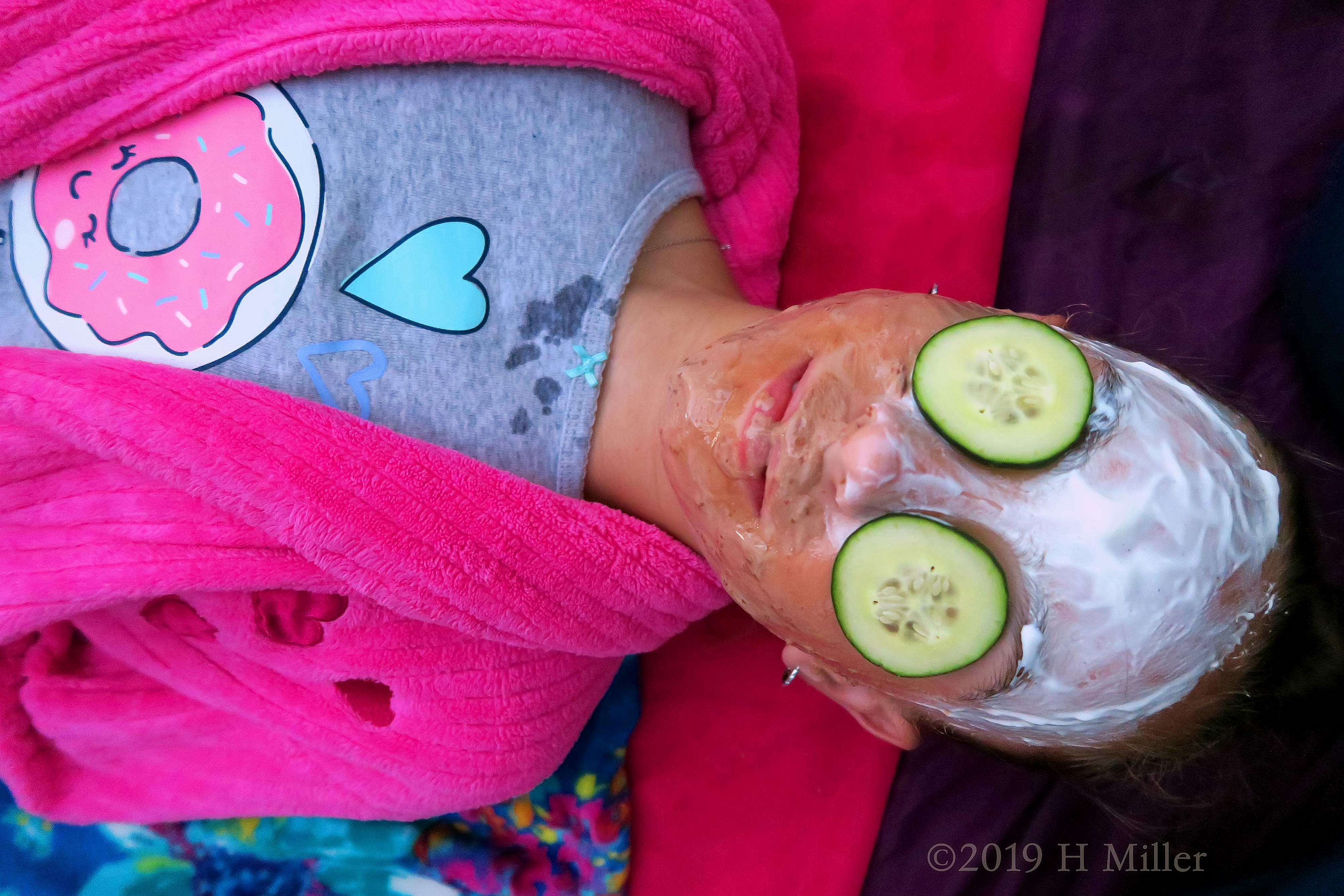 Arianna's Kids Spa Birthday Party in 2019 