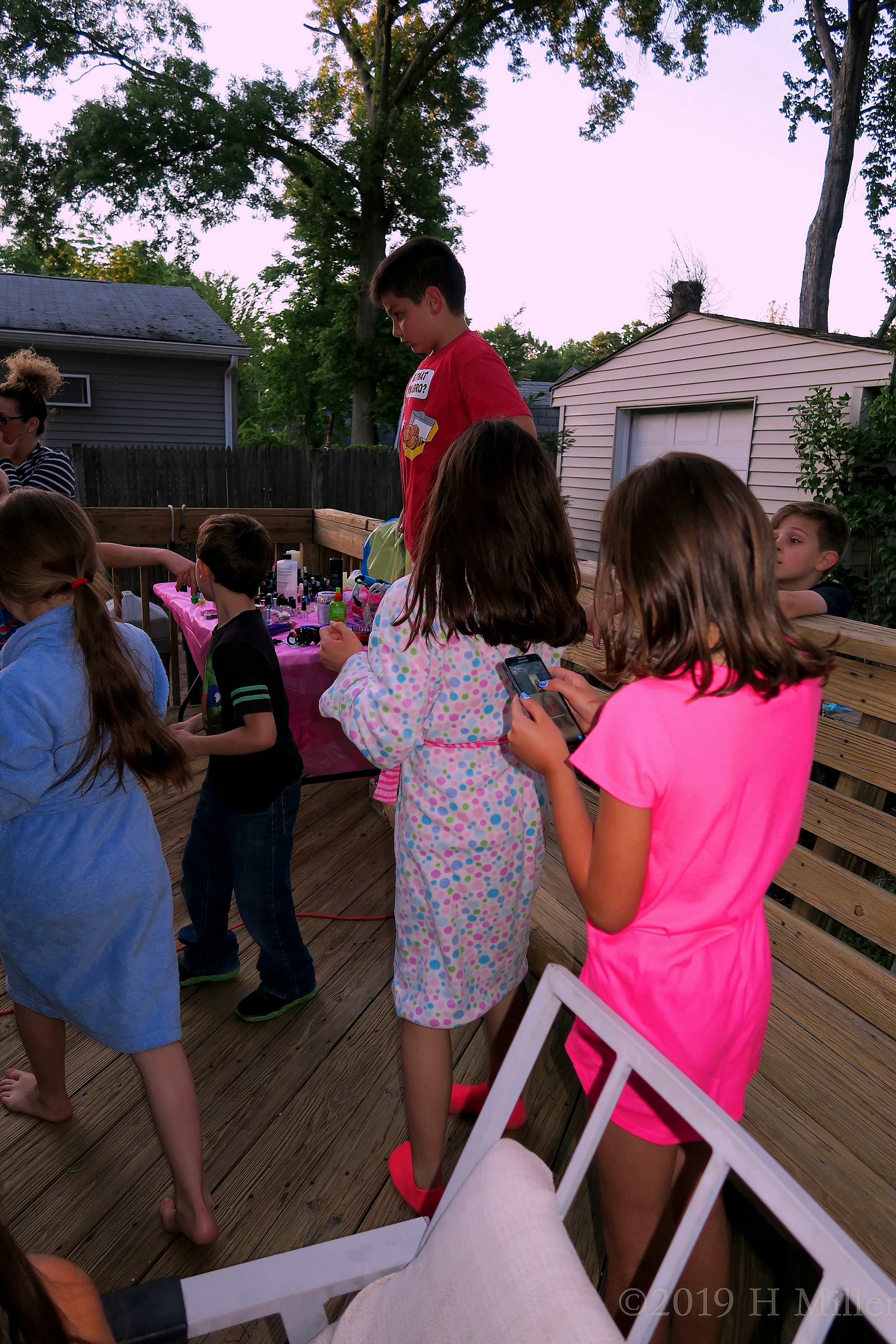 Arianna's Kids Spa Birthday Party in 2019 