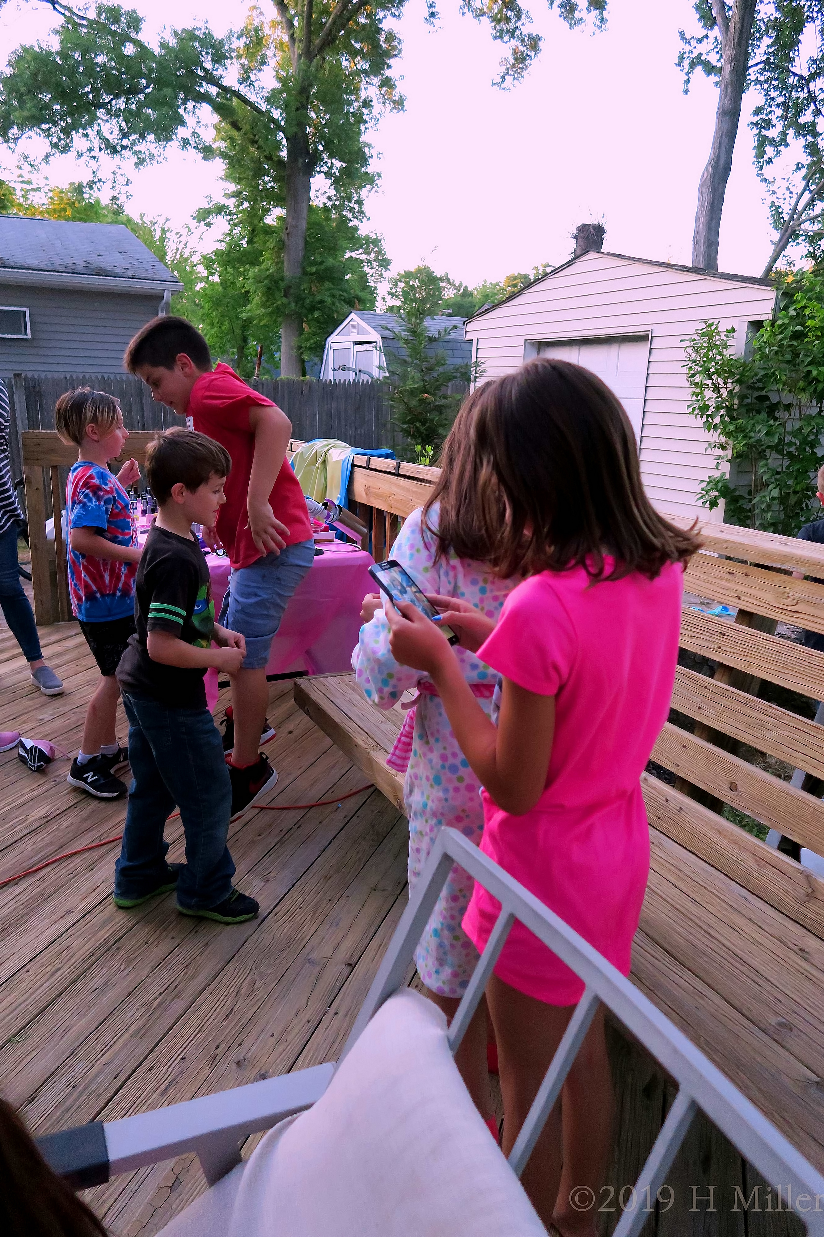 Arianna's Kids Spa Birthday Party in 2019 