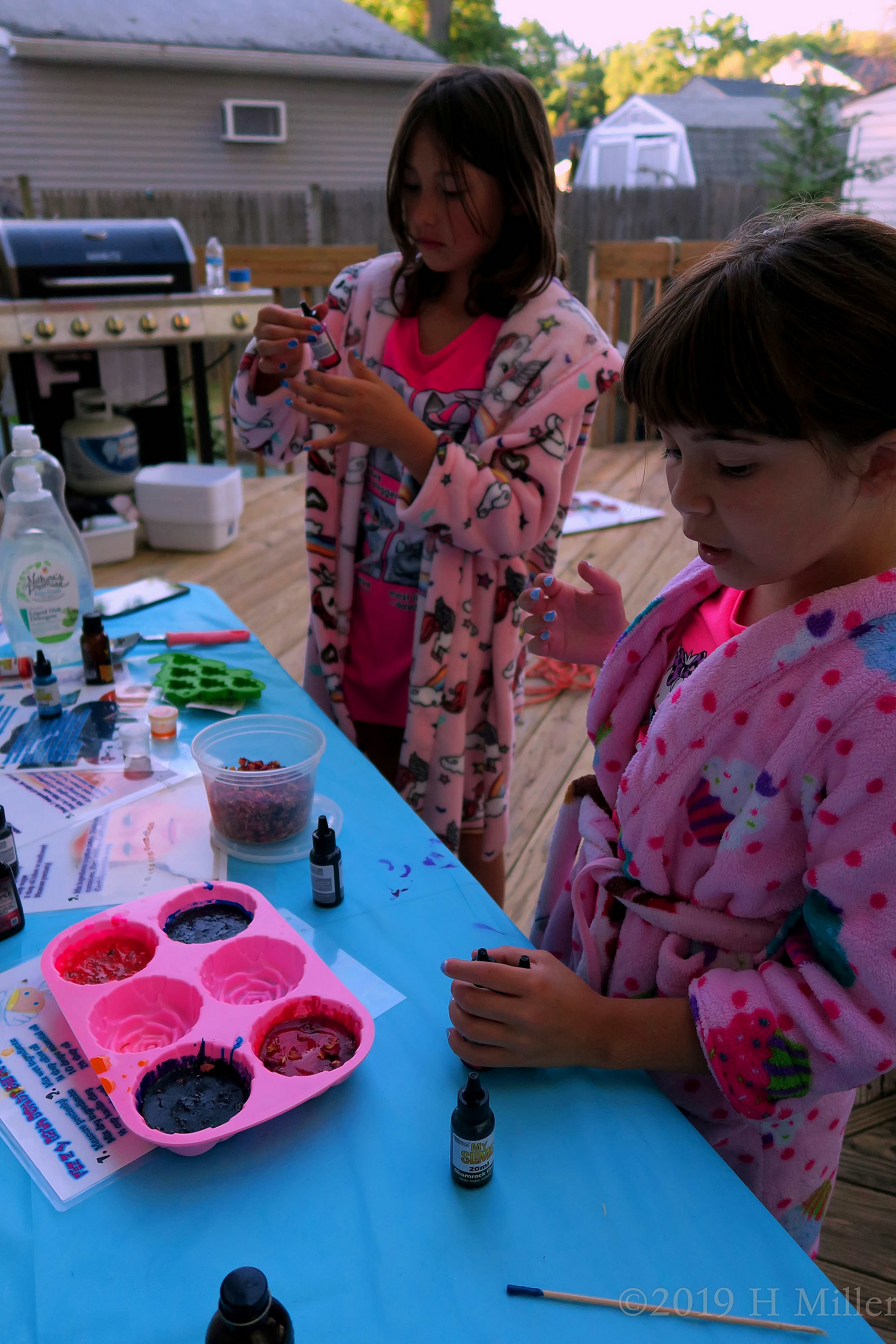 Arianna's Kids Spa Birthday Party in 2019