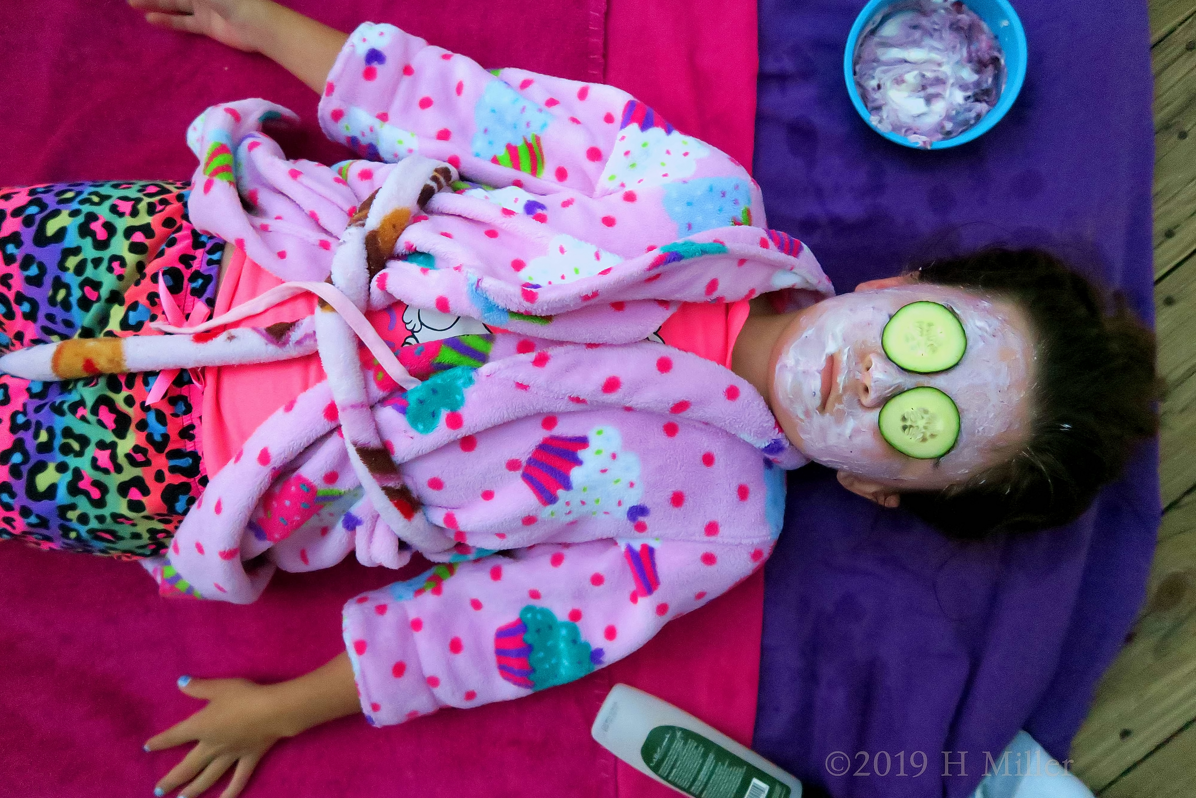 Arianna's Kids Spa Birthday Party in 2019 