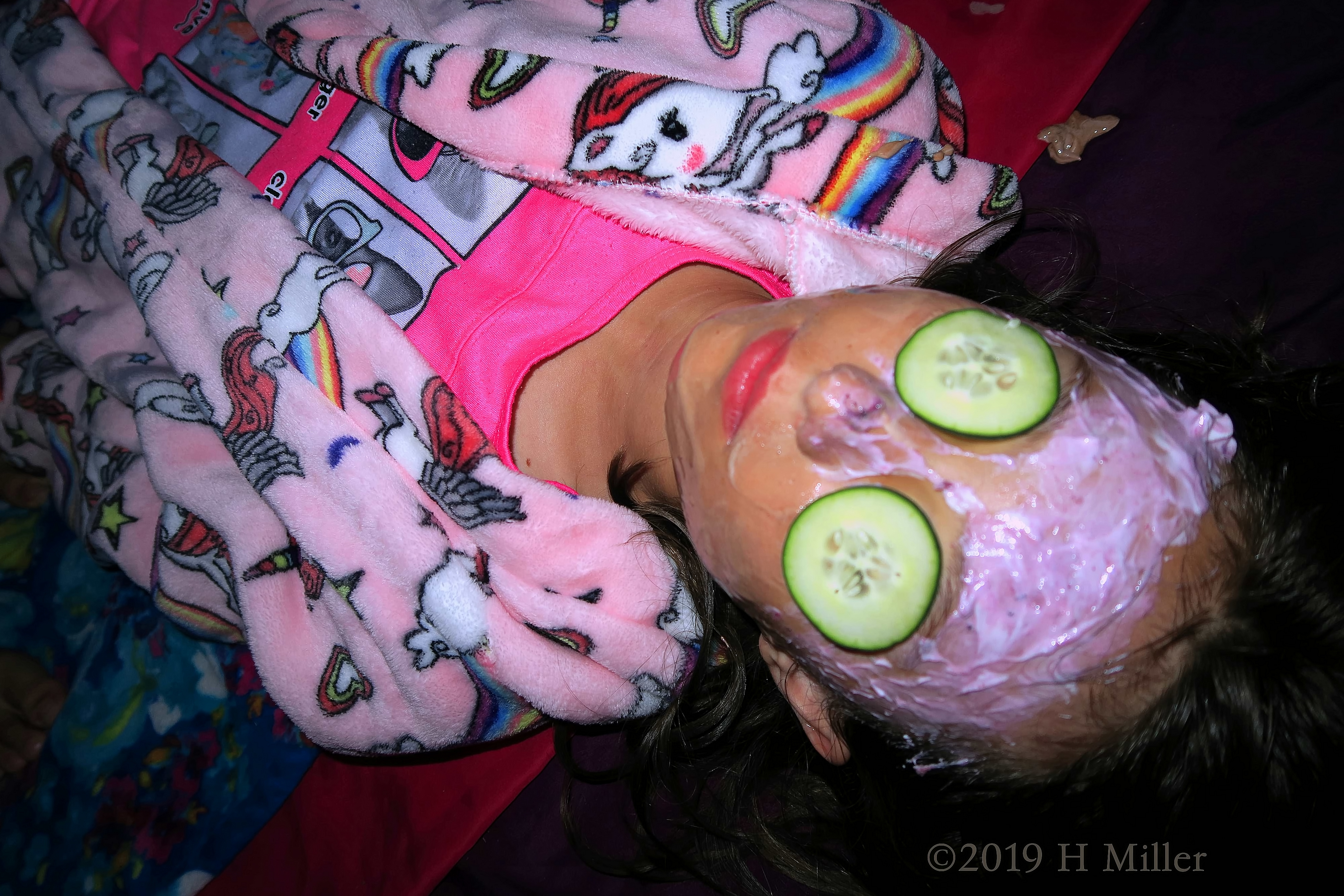 Arianna's Kids Spa Birthday Party in 2019 