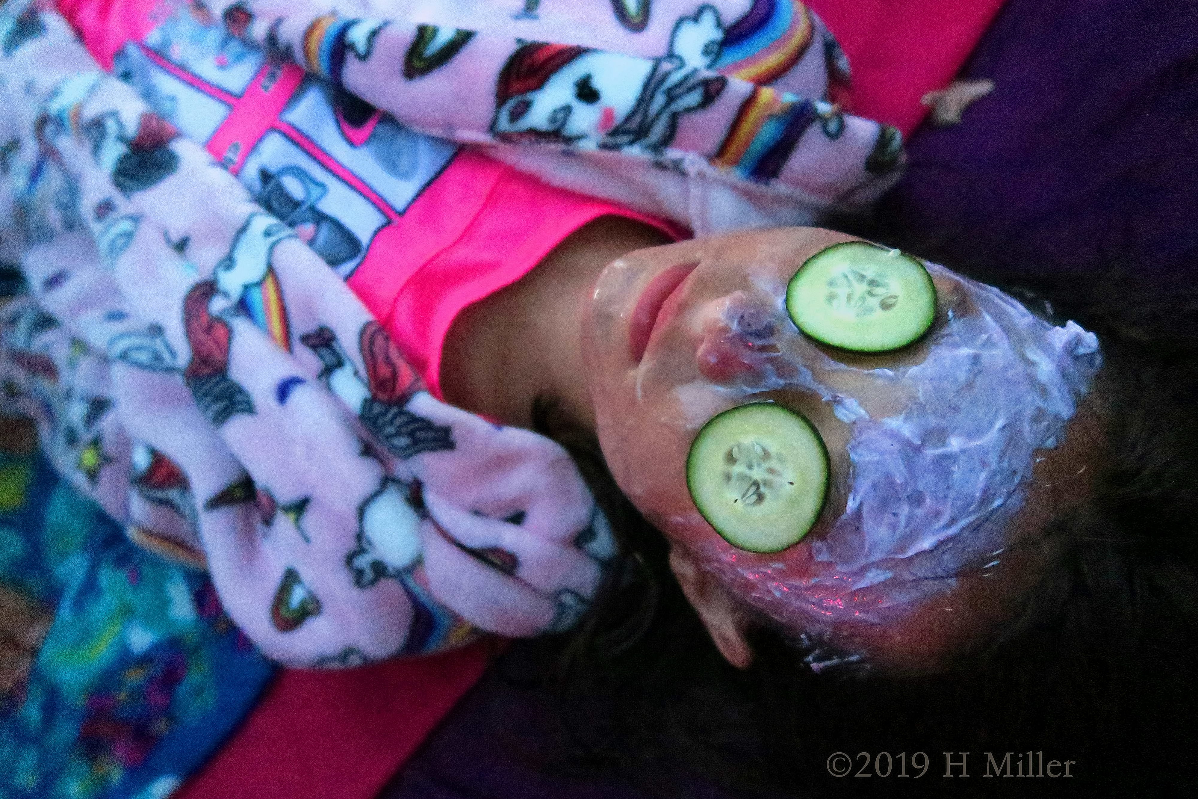 Arianna's Kids Spa Birthday Party in 2019 