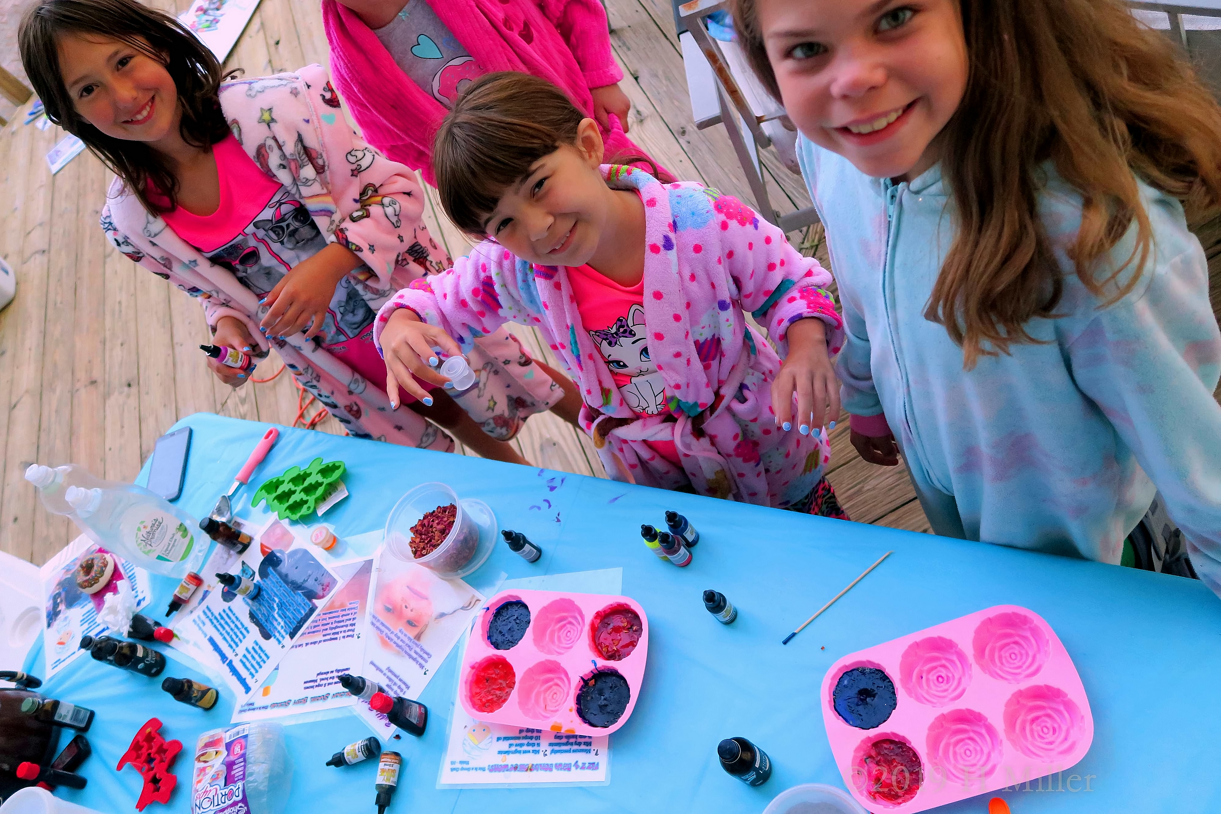 Arianna's Kids Spa Birthday Party in 2019