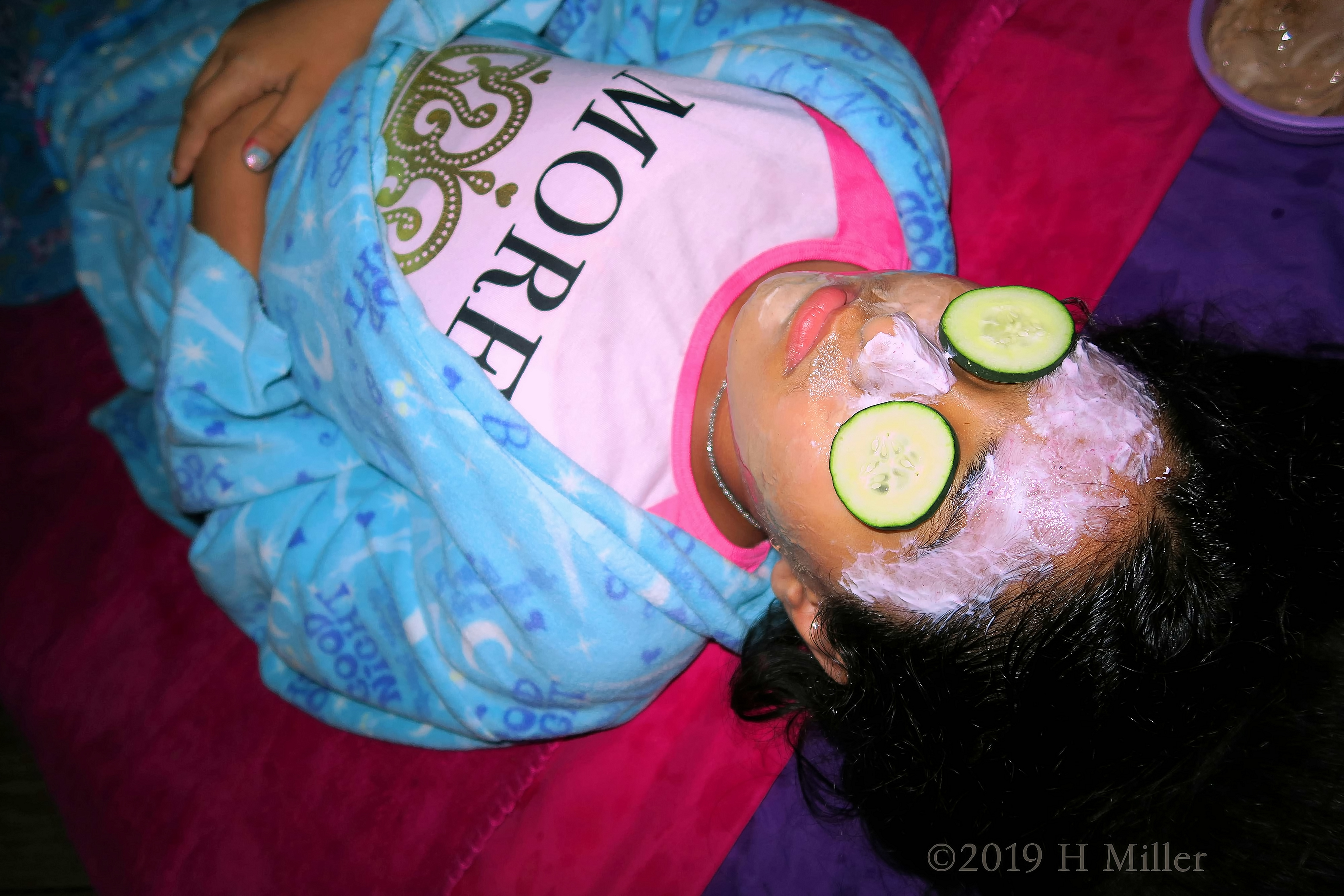Arianna's Kids Spa Birthday Party in 2019 