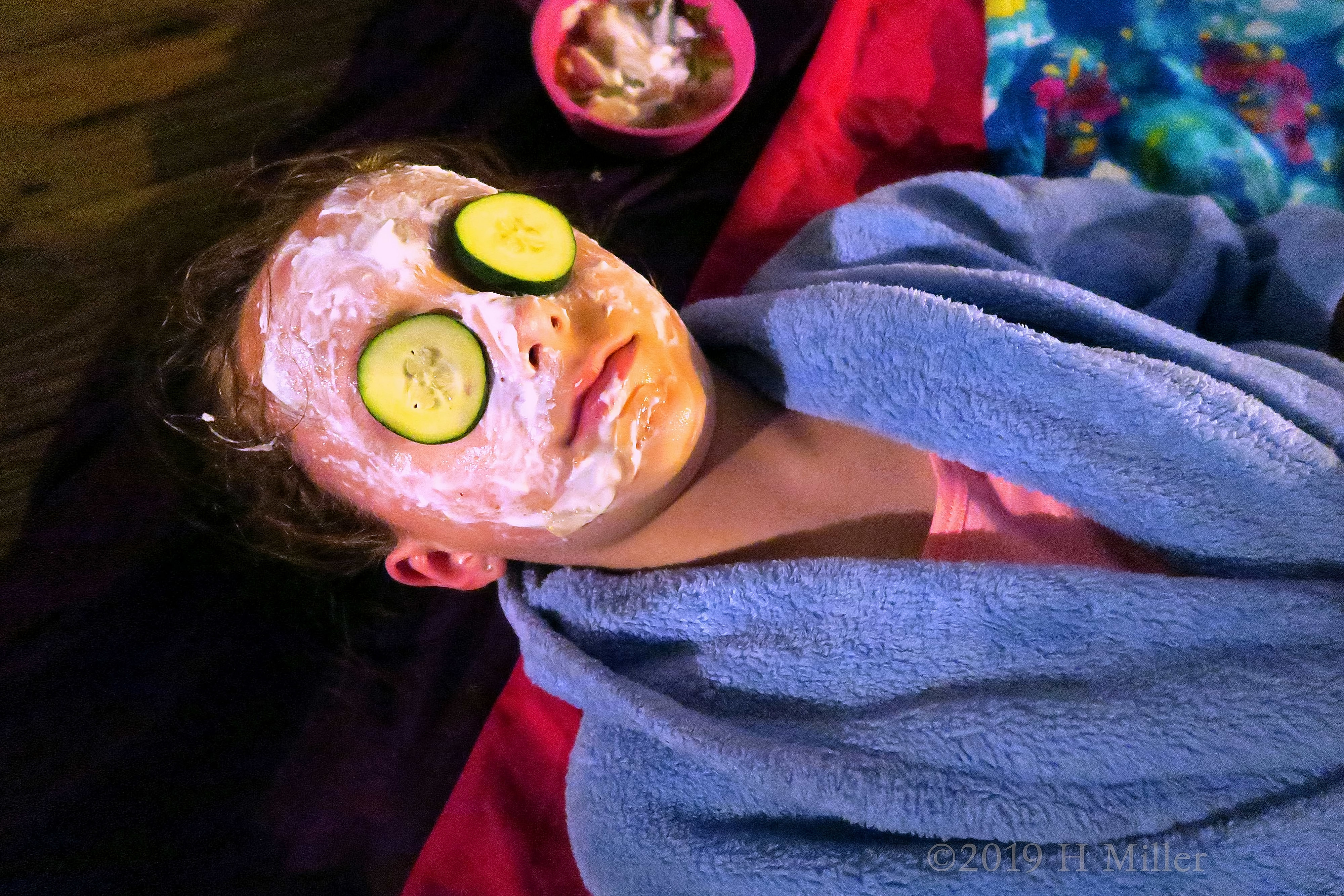 Arianna's Kids Spa Birthday Party in 2019 