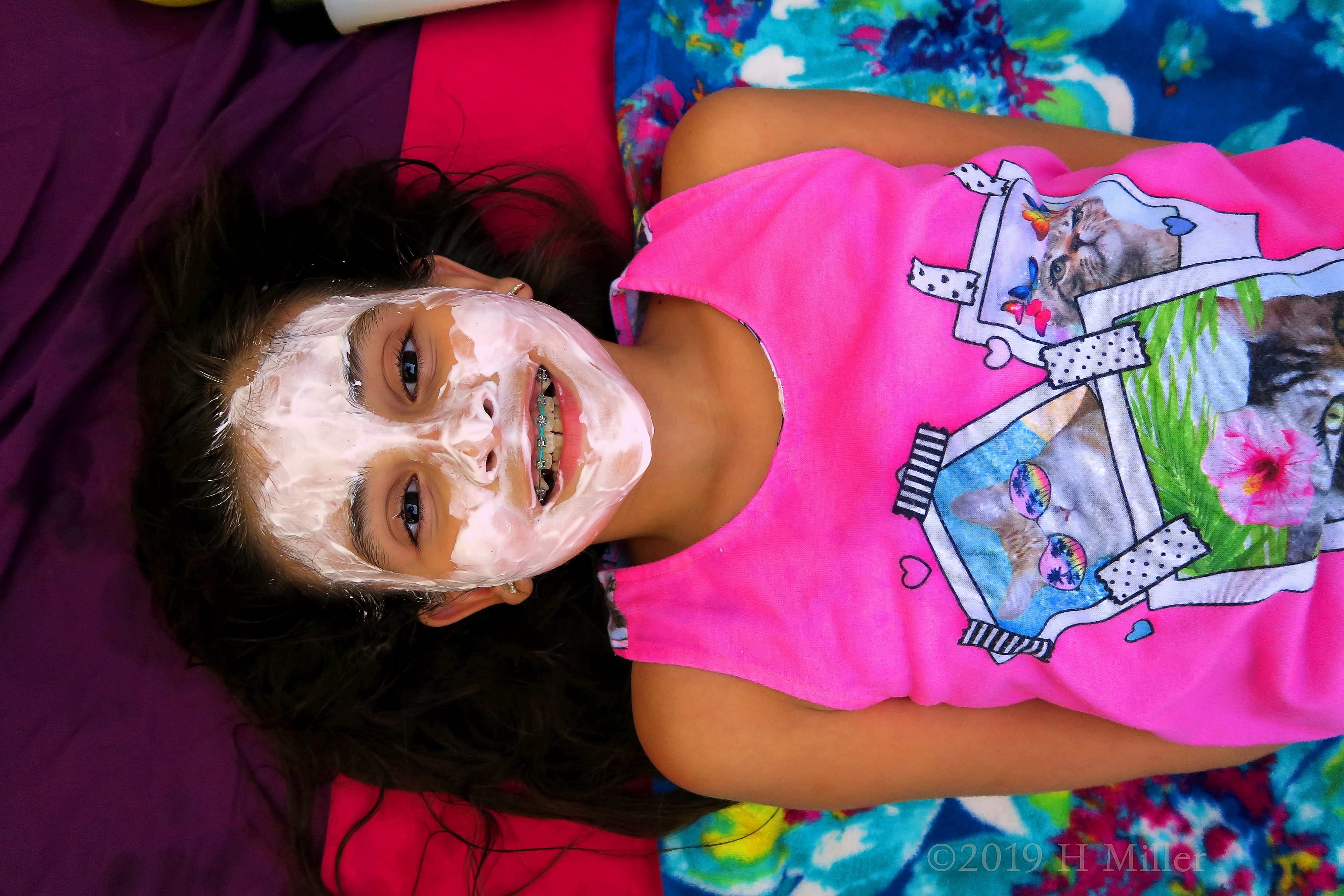 Arianna's Kids Spa Birthday Party in 2019