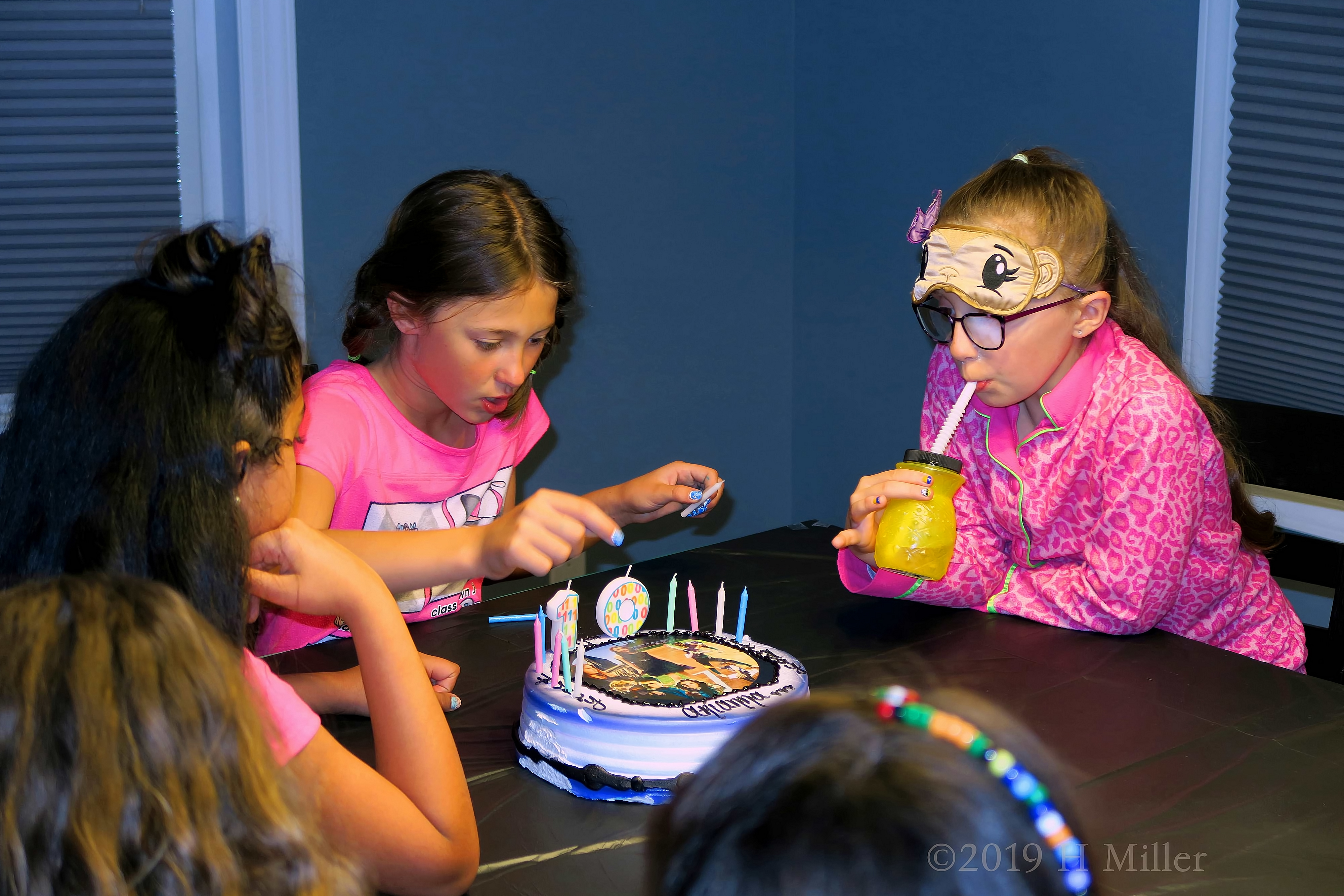 Arianna's Kids Spa Birthday Party in 2019 