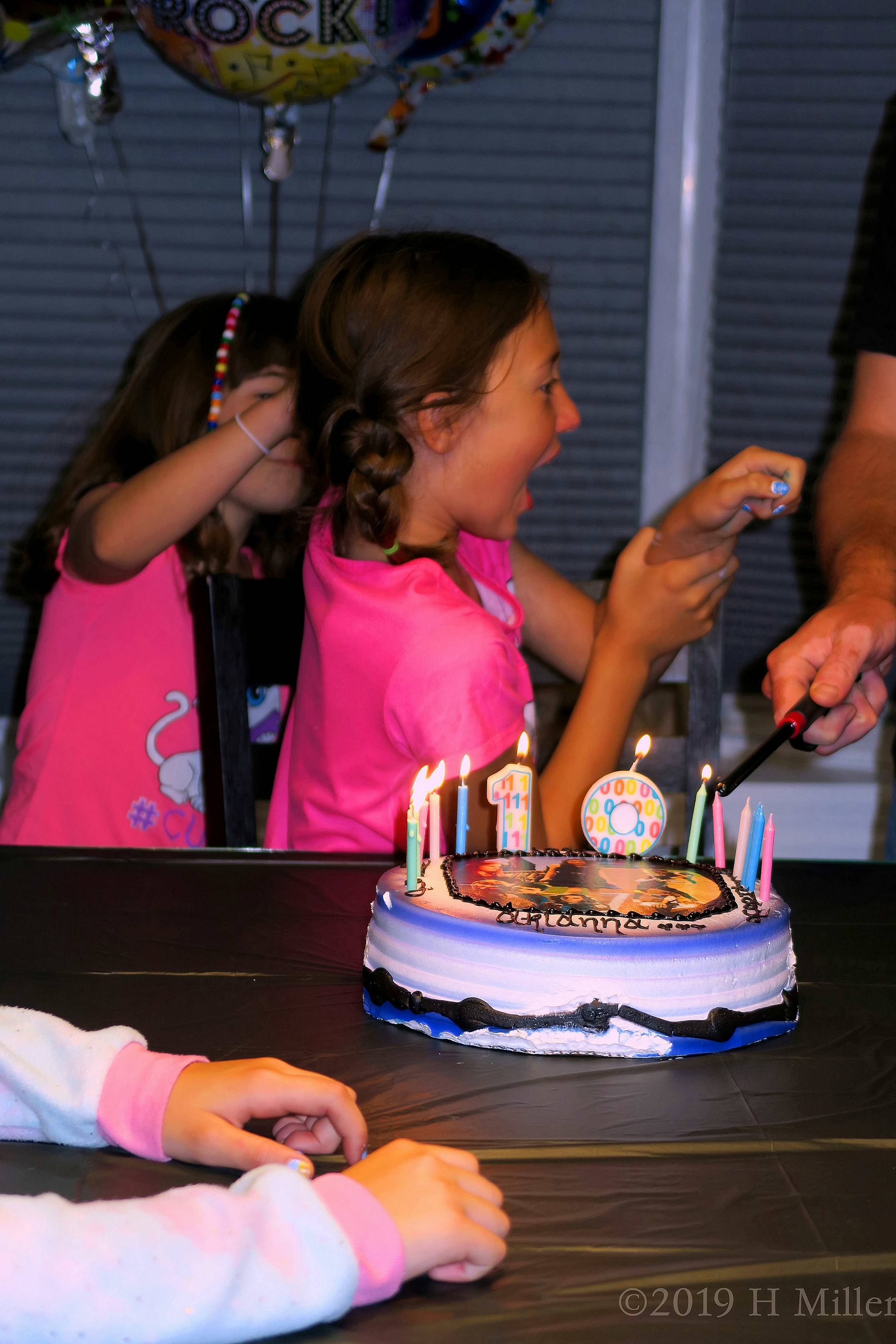 Arianna's Kids Spa Birthday Party in 2019 