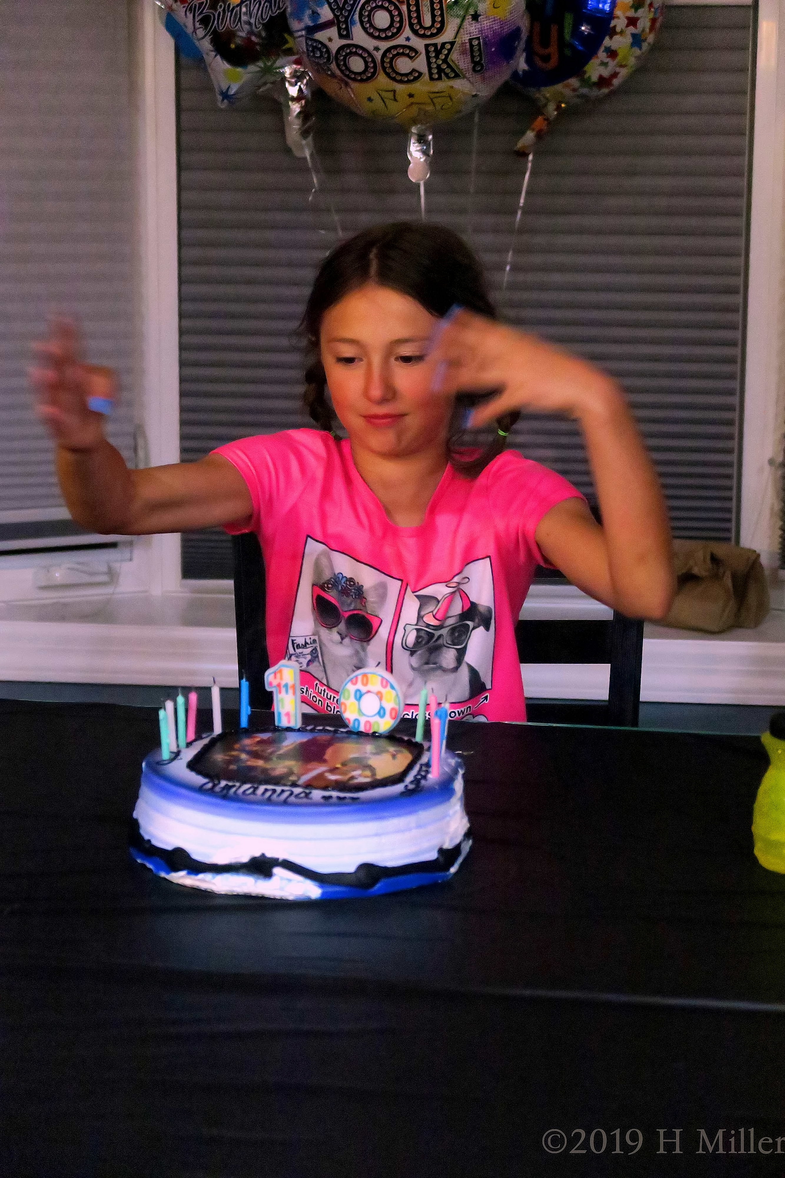 Arianna's Kids Spa Birthday Party in 2019 