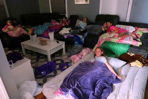 Arianna's Kids Spa Birthday Party in 2019 