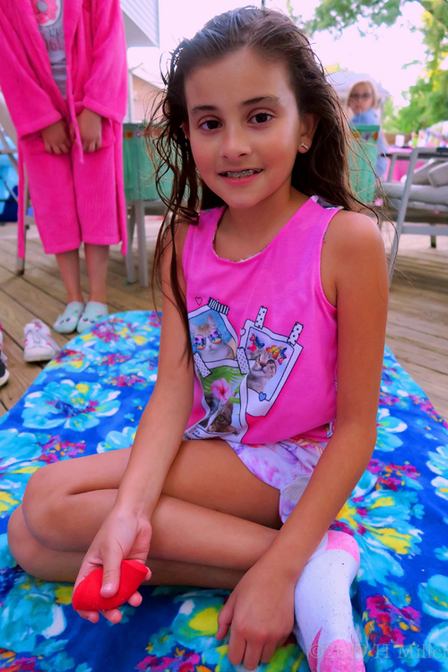 Arianna's Kids Spa Birthday Party in 2019