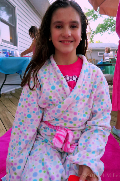 Arianna's Kids Spa Birthday Party in 2019