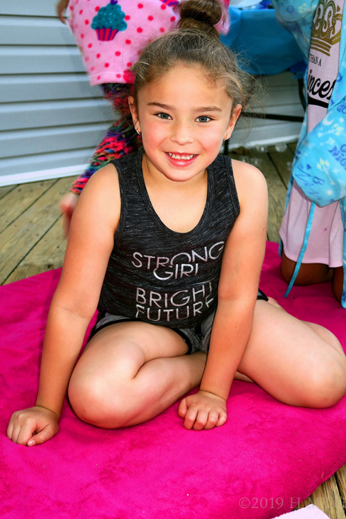 Arianna's Kids Spa Birthday Party in 2019