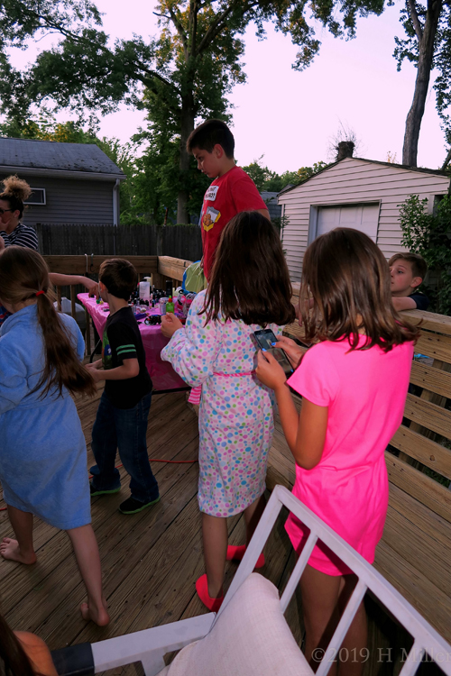 Arianna's Kids Spa Birthday Party in 2019