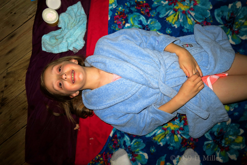 Arianna's Kids Spa Birthday Party in 2019
