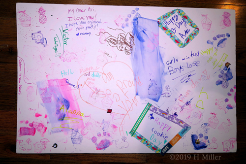 Arianna's Kids Spa Birthday Party in 2019