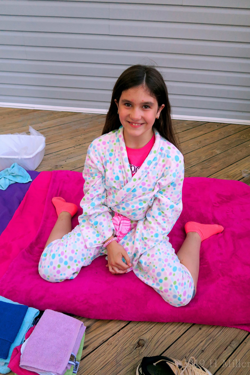 Arianna's Kids Spa Birthday Party in 201