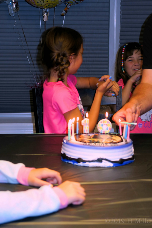 Arianna's Kids Spa Birthday Party in 2019
